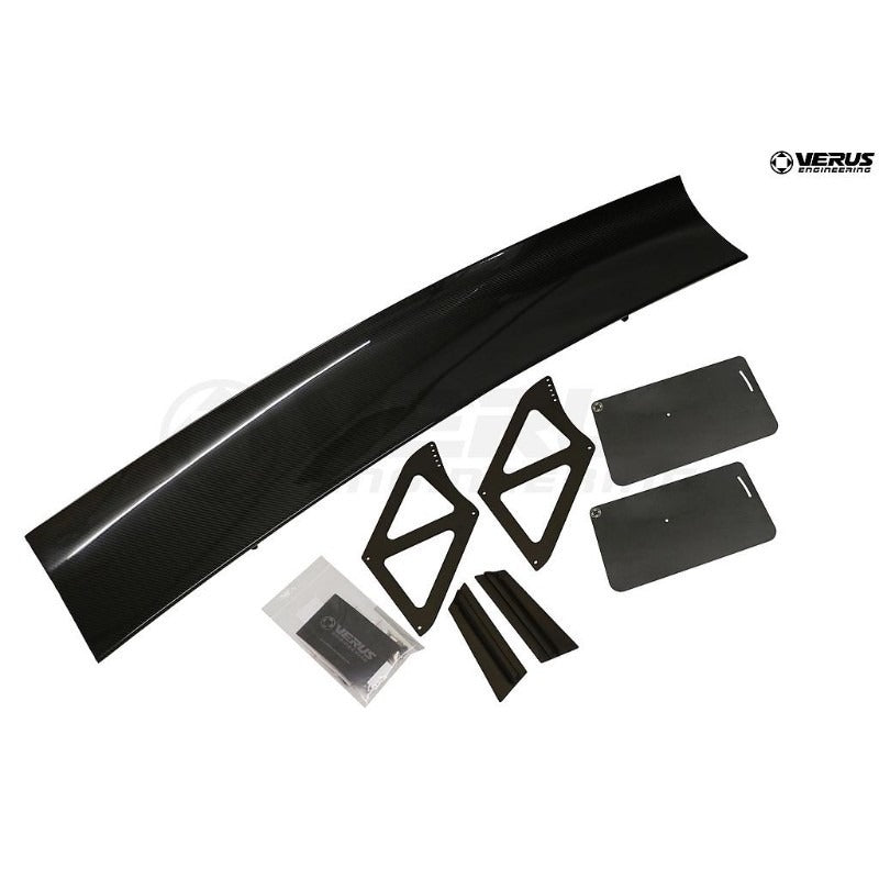 VERA0197A   -   Verus UCW Rear Wing Kit - Black Endplates - 2015-2021 Subaru WRX,