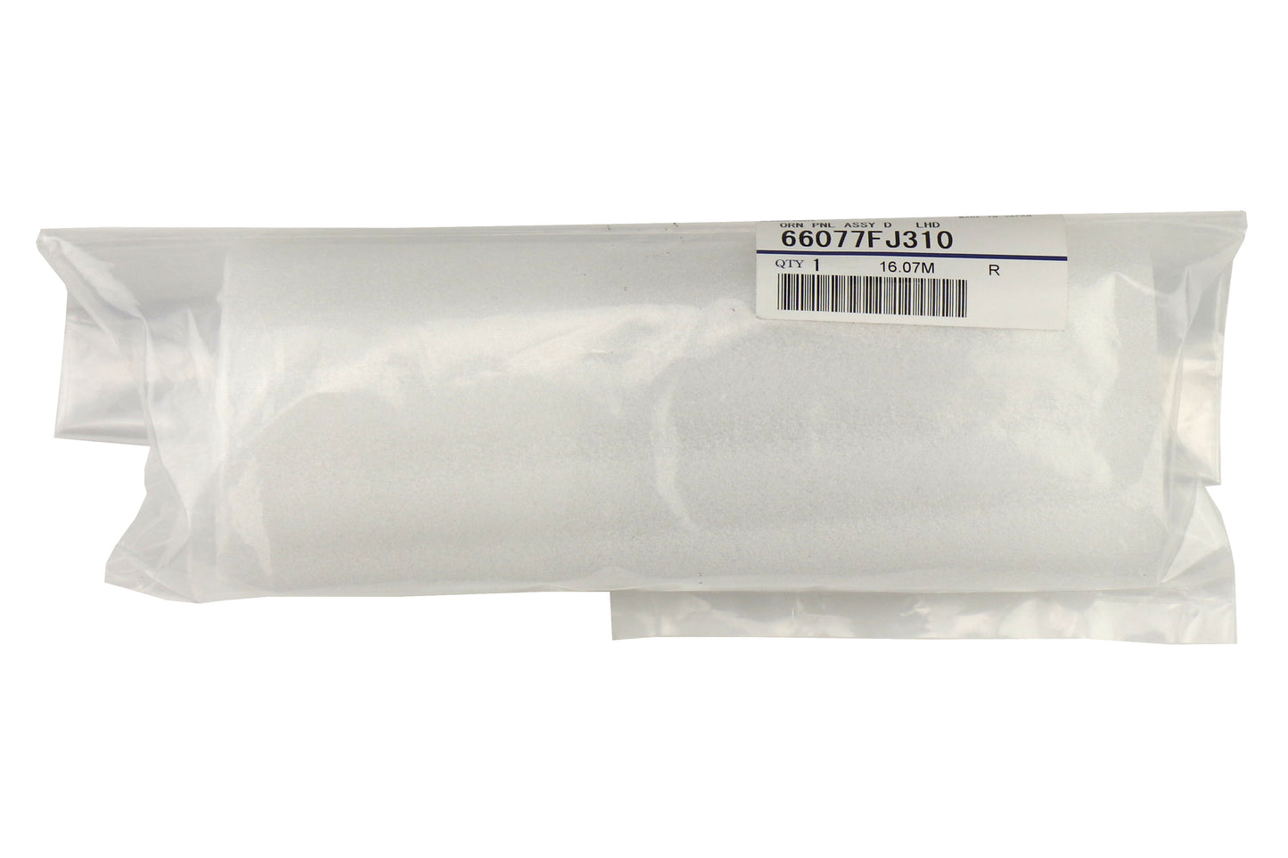 SUB66077FJ310 Subaru Piano Black with Silver Dash Trim (driver),