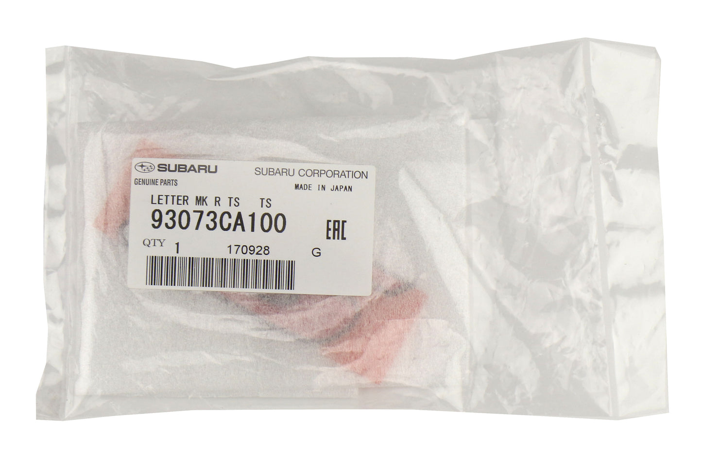 Subaru OEM tS Front Emblem - 2017-2020 Subaru BRZ