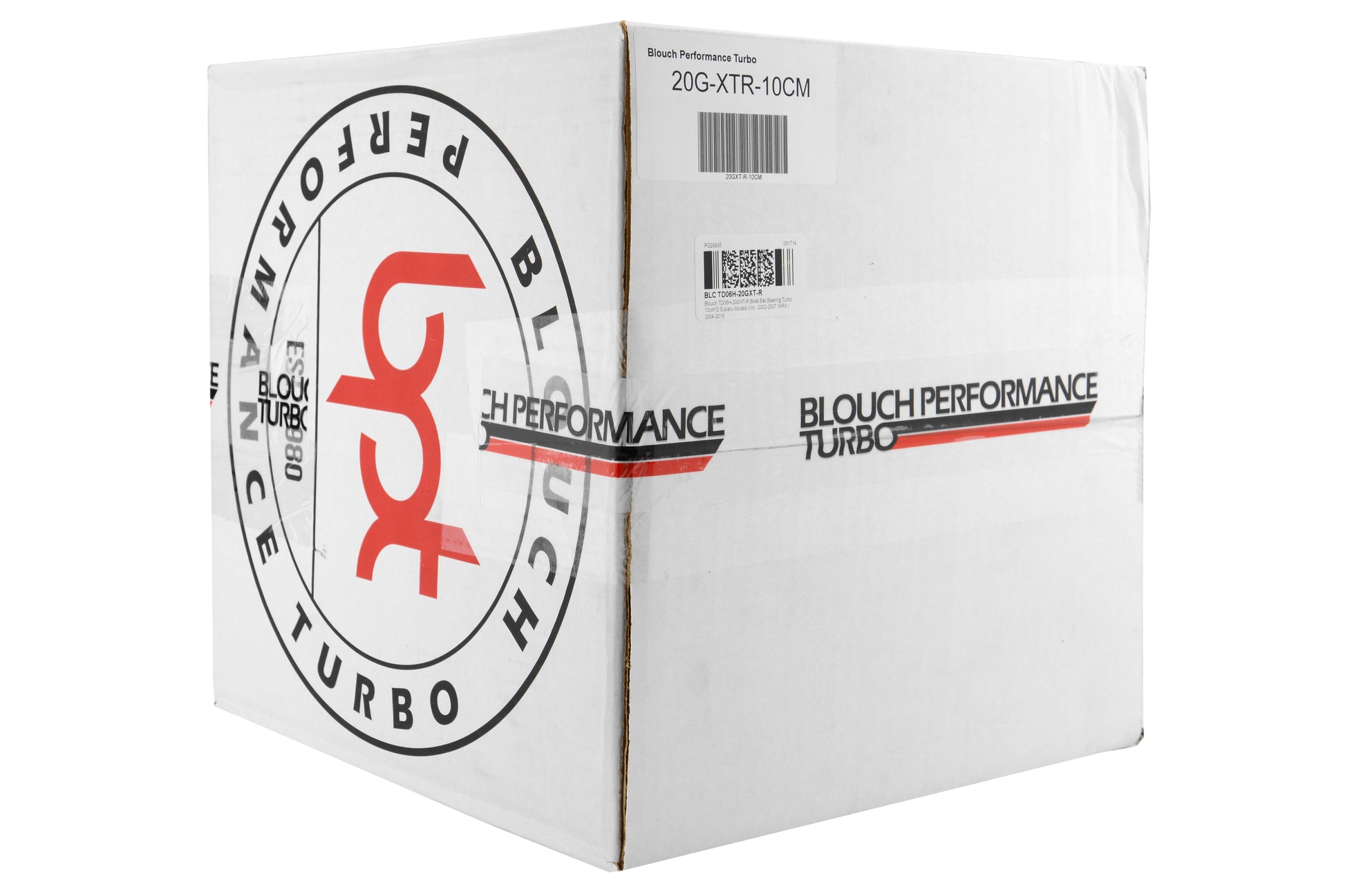 BLCTD06H-20GXT-R Blouch TD06H-20GXT-R Billet Ball Bearing Turbo 10cm2 - 2002-2007 Subaru WRX / 2004+ Subaru STI,