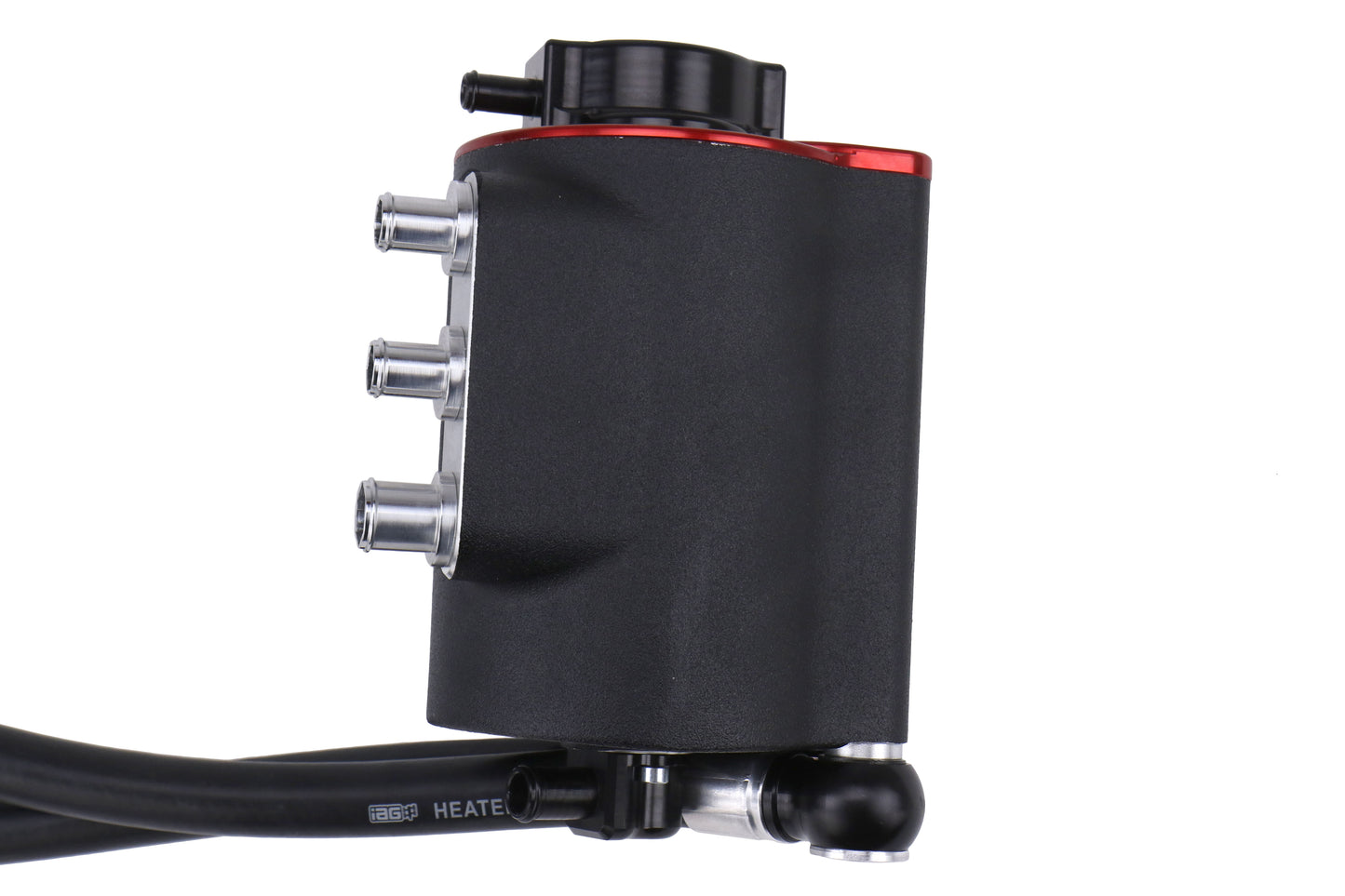 COB843615 COBB Tuning Air Oil Separator Black and Red - 2015-2020 Subaru WRX,