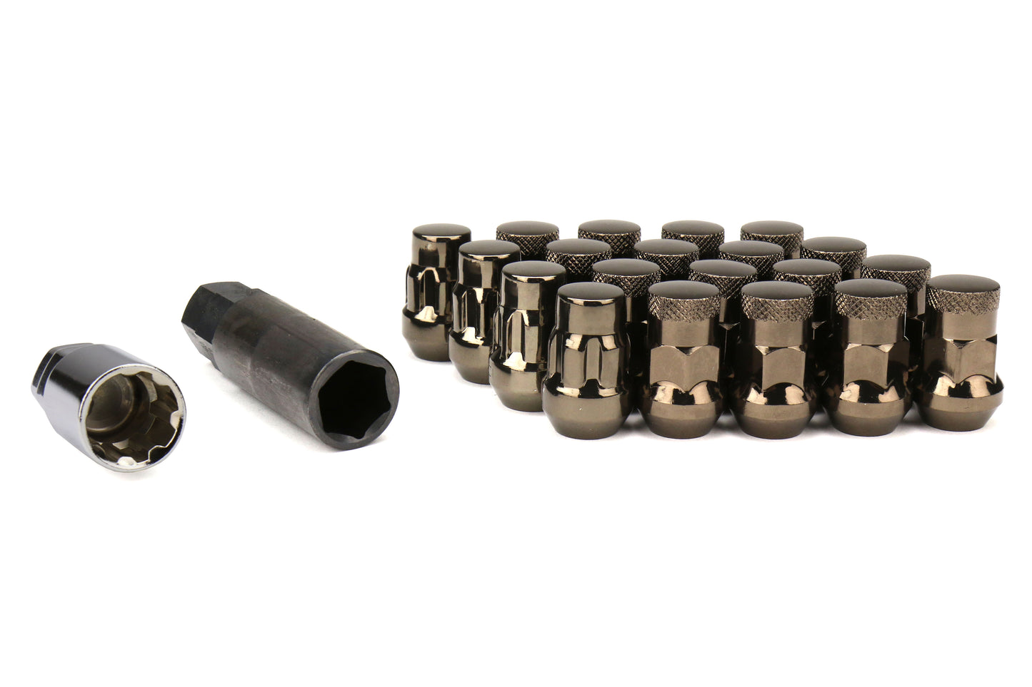MUT32925TP Muteki SR35 Closed Ended Lug Nuts w/ Lock Set - 2015+ WRX / 2015+ STI / 2013+ FT86-Titanium,