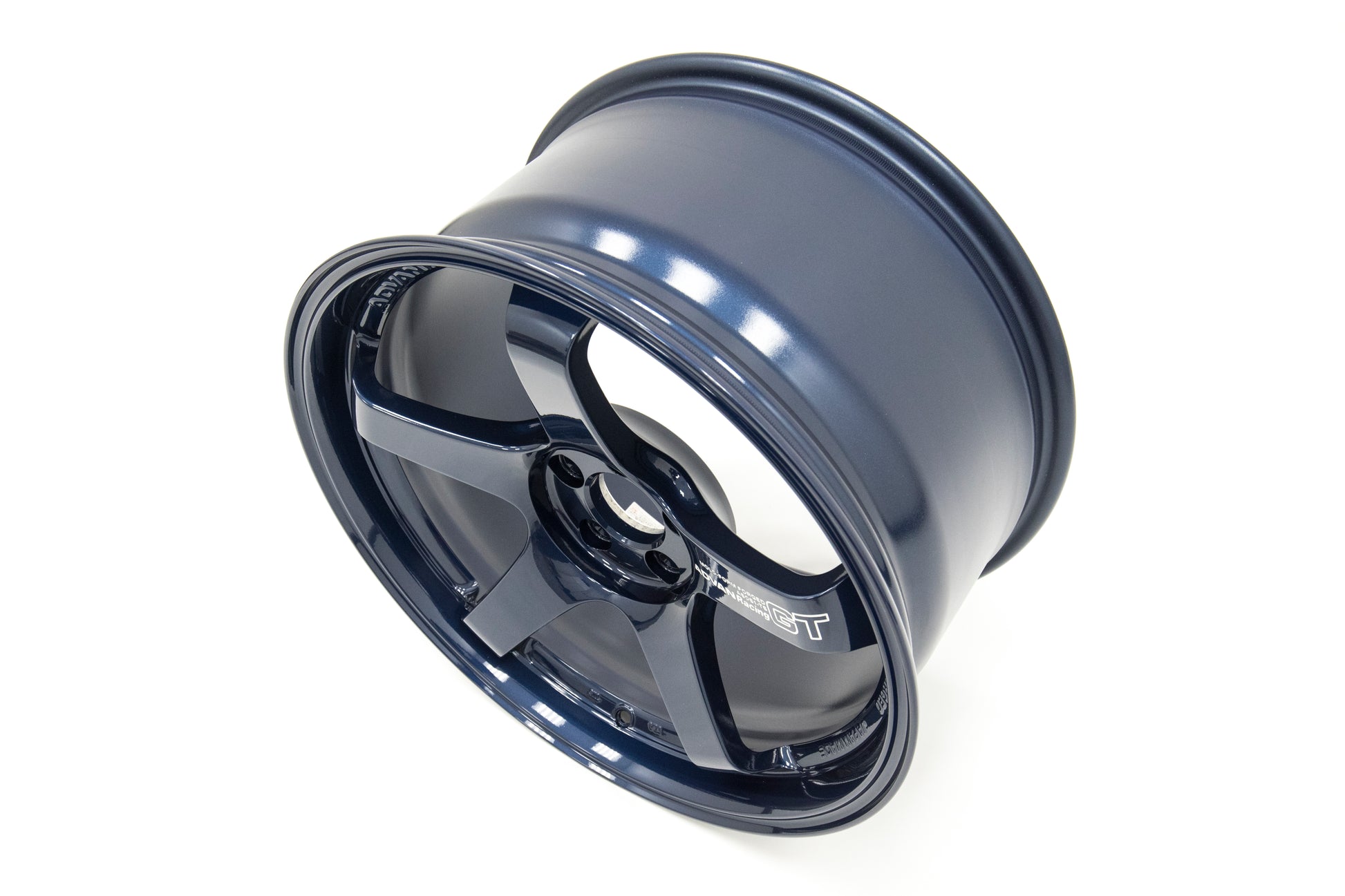 ADWYAQ8J40DDP Advan Racing GT 18x9.5 +40 5-100 Titanium Blue - 2013+ BRZ,