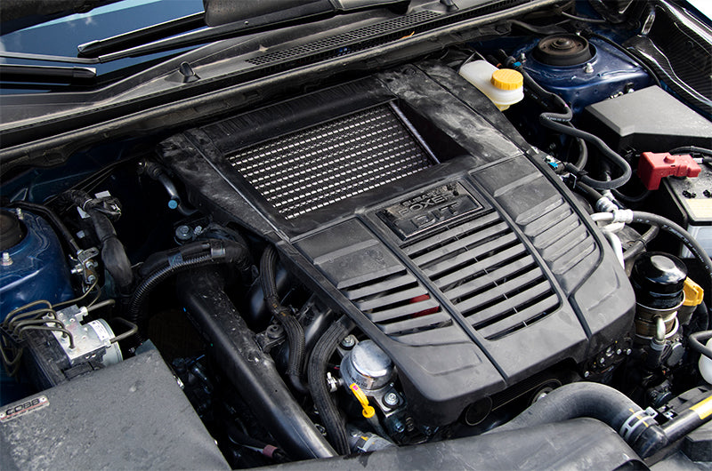 Compressive Tuning Air Shields Intercooler Protector Black - 2015-2021 Subaru WRX / 2014-2024 Forester XT