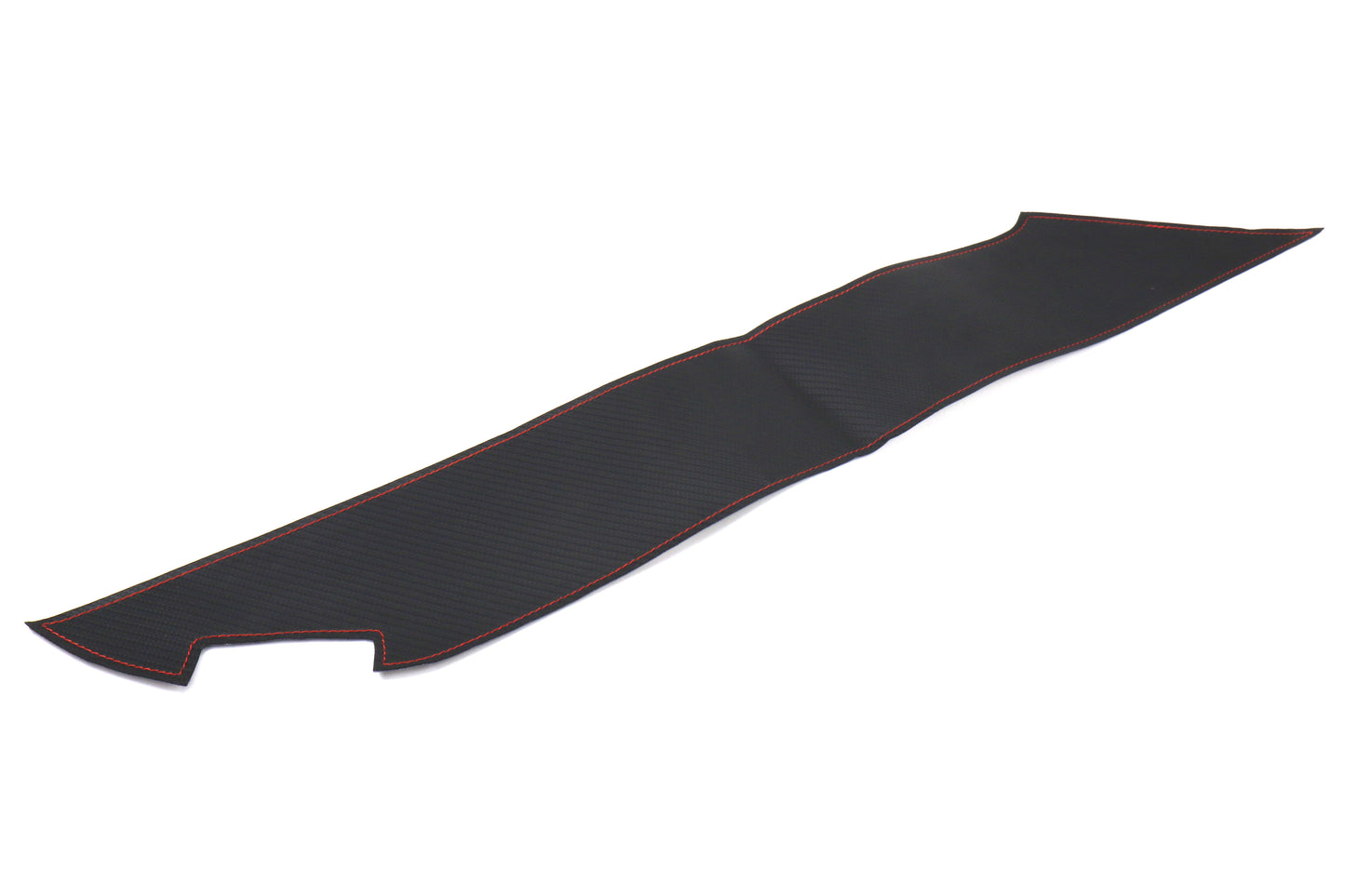OLMA.70056.1 OLM Carbon Look Kick Guard Protection Set with Red Stitching - 2013+ FT86,