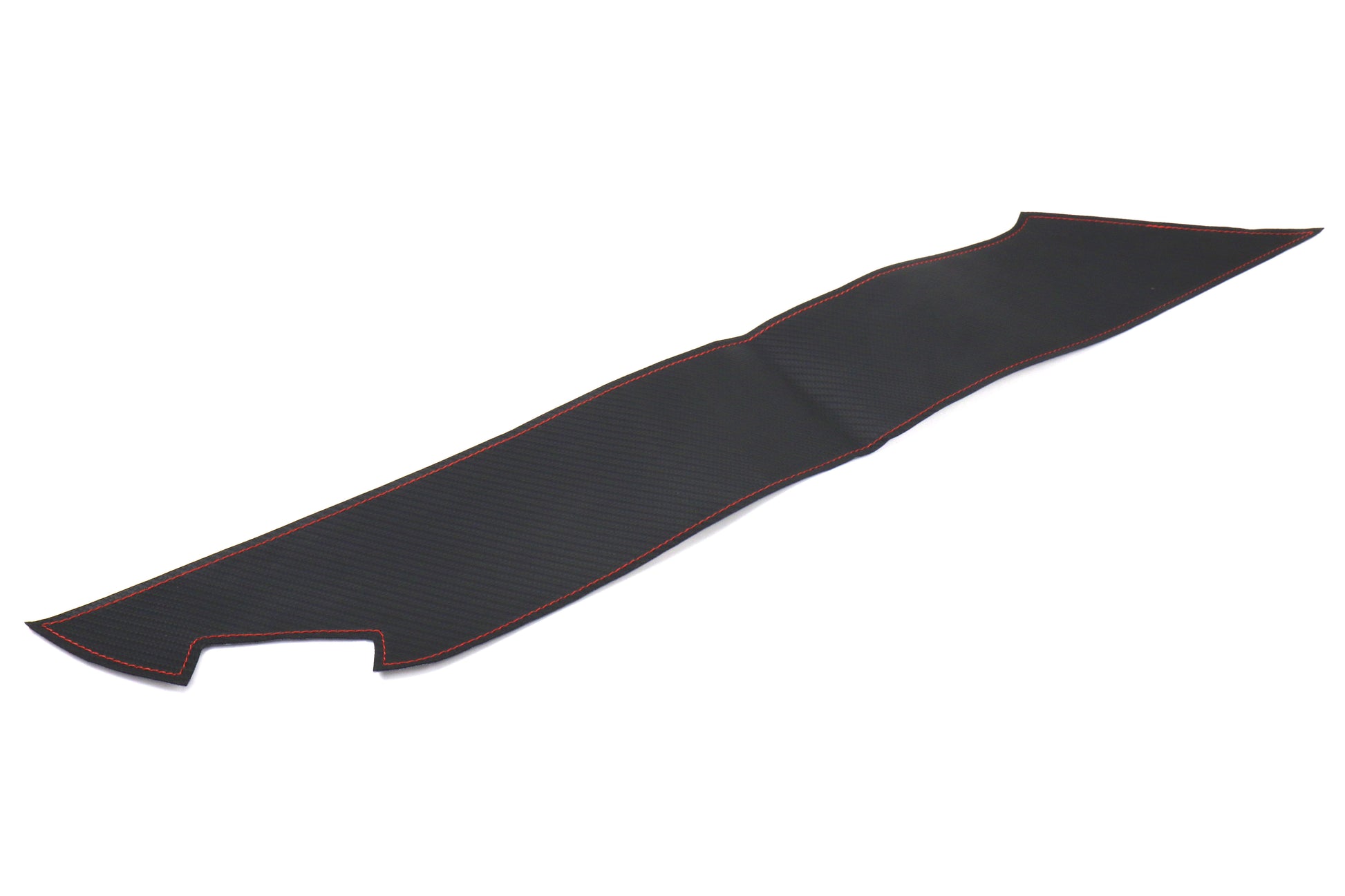 OLMA.70056.1 OLM Carbon Look Kick Guard Protection Set with Red Stitching - 2013+ FT86,
