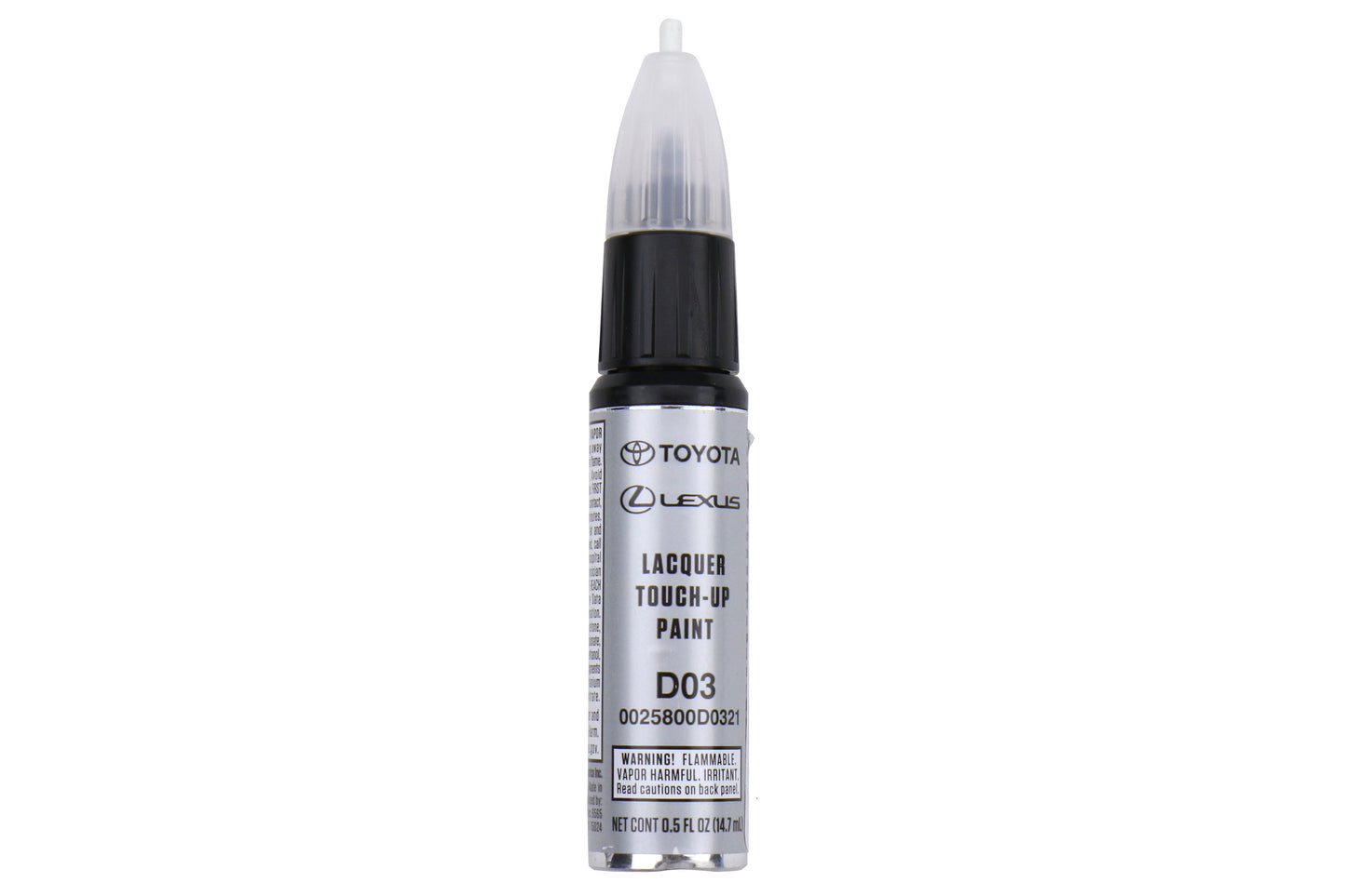 TOY00258-00D03-21 Toyota Touch Up Paint-Turbulence Gray,