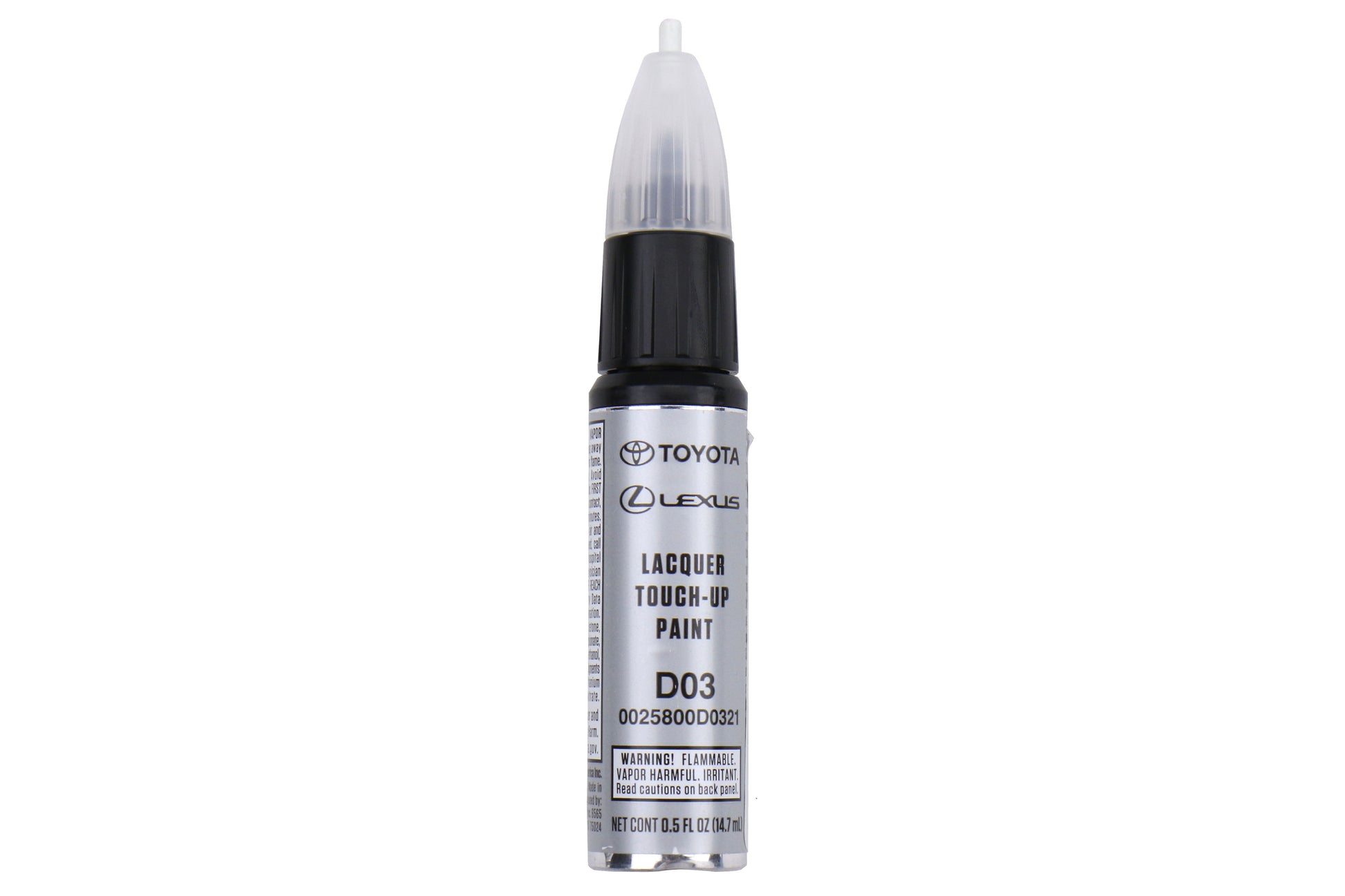 TOY00258-00D03-21 Toyota Touch Up Paint-Turbulence Gray,