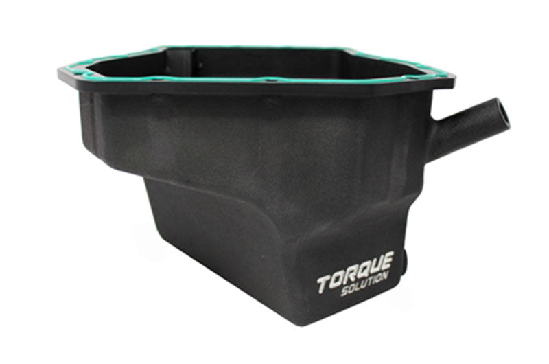 Torque Solution HD Oil Pan (Black): Subaru EJ Engines - 2015-2021 Subaru STI