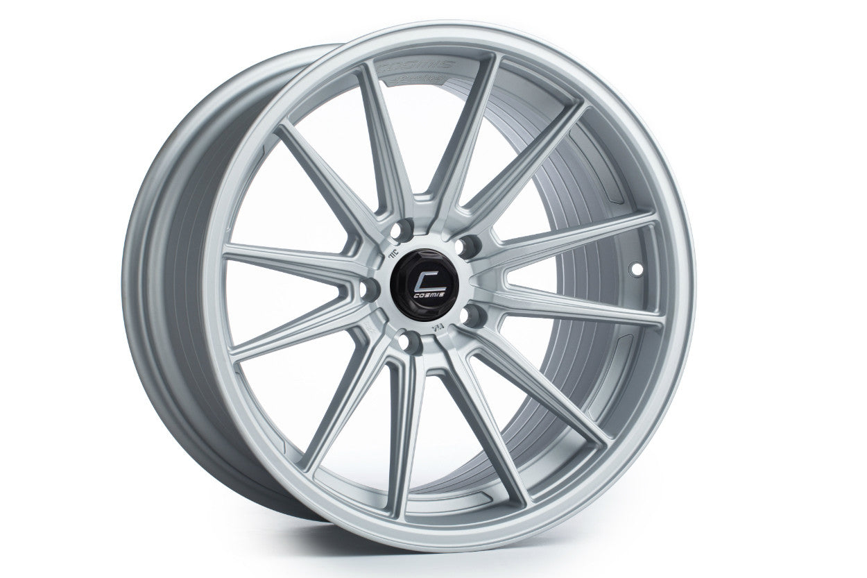 CSMR1-1895-35-5X114.3-MS Cosmis Racing R1 18x9.5 +35mm Silver - 2015+ WRX / 2015+ STI,