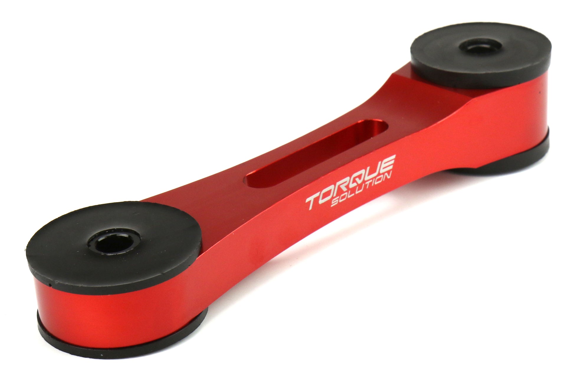 TQSTS-SU-011R Torque Solution Billet Aluminum Pitch Stop Mount - 2015+ WRX / 2015+ STI / 2014+ Forester-Red,