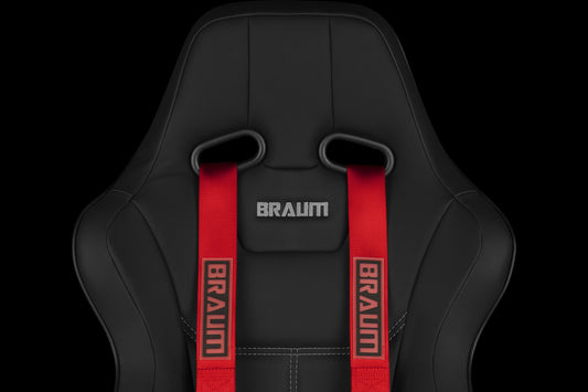 Braum 4 Point 2inch Racing Harness Red - Universal