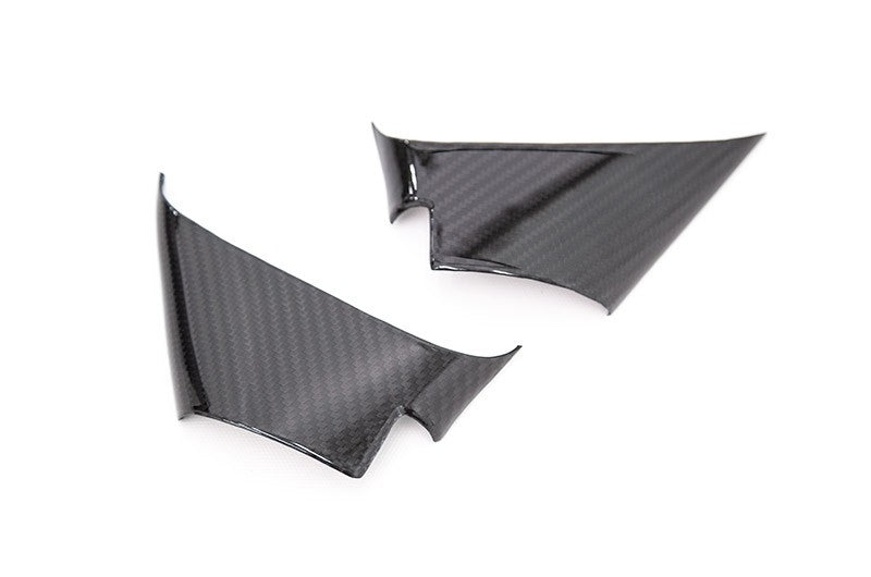 OLMA.70093.1 OLM LE Dry Carbon Fiber Lower Mirror Mount Cover - 2015+ WRX / STI / 2016-17 Crosstrek,