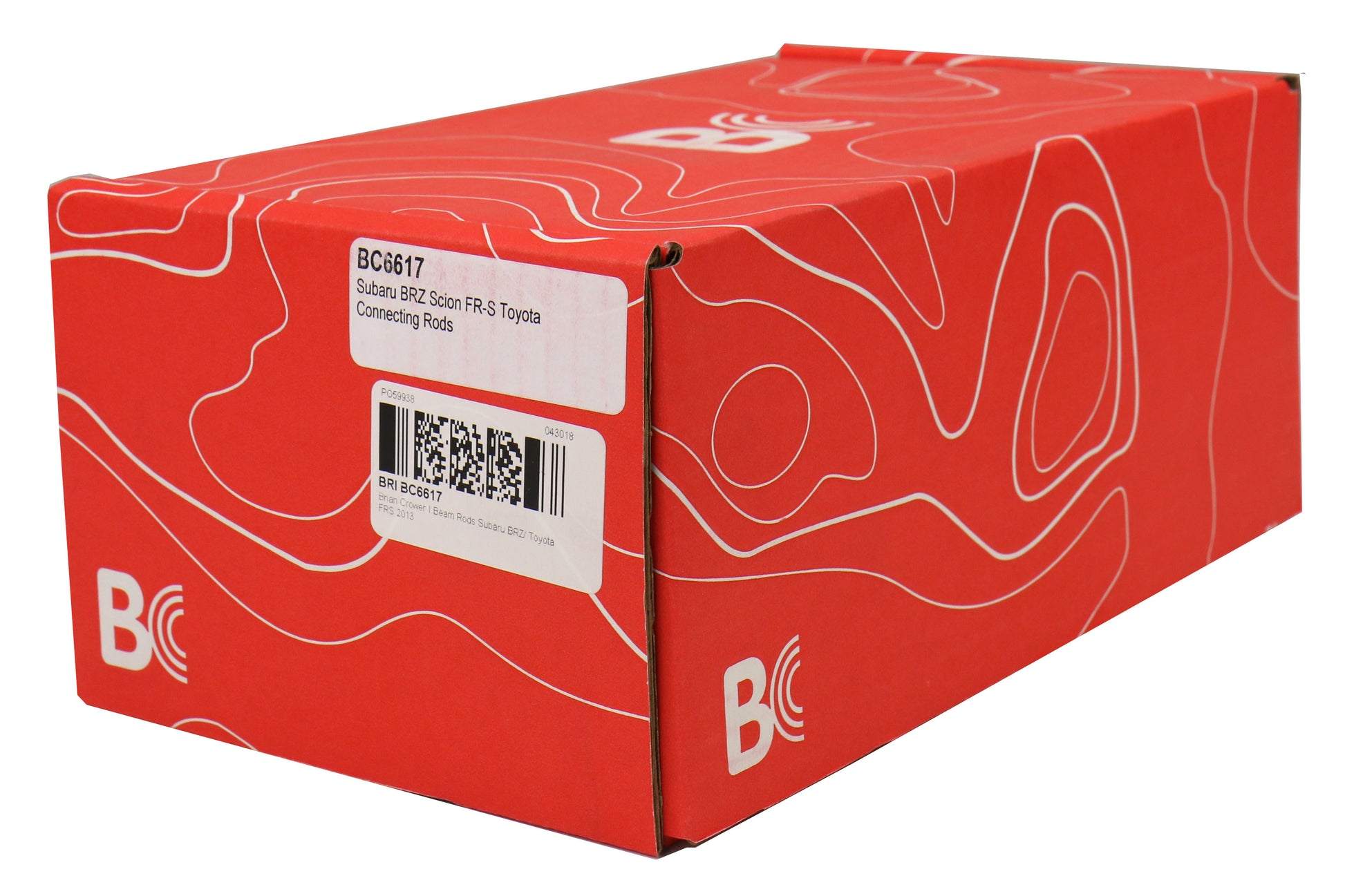 BRIBC6617 Brian Crower I Beam Connecting Rods - 2015-2018 WRX / 2013+ FT86 / 2014+ Forester XT,