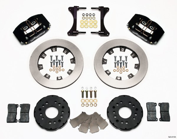 WIL140-9193-230-10425 Wilwood 4R Slotted Front (Black) - 2013+ FT86,