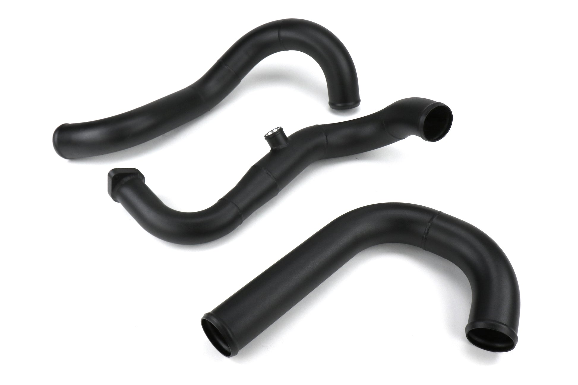 TXSW15-FMIC-BLK TurboXS Front Mount Intercooler Kit - 2015+ WRX-Wrinkle Black,