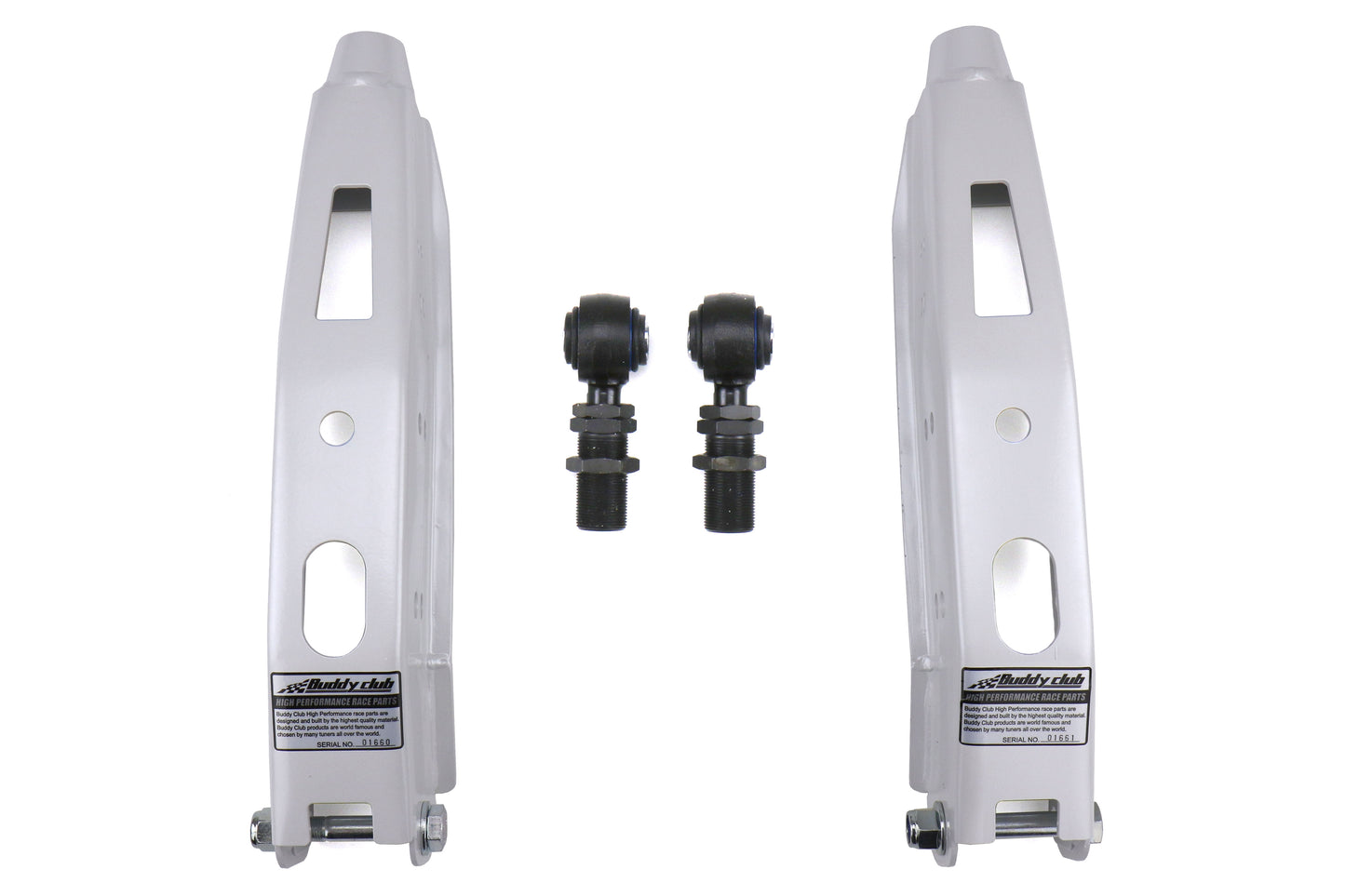 BUDBC02-LCAP1ZN6-R Buddy Club P-1 Racing Lower Control Arms (Rear) - 2015-2018 WRX / STI / 2013+ FT86,