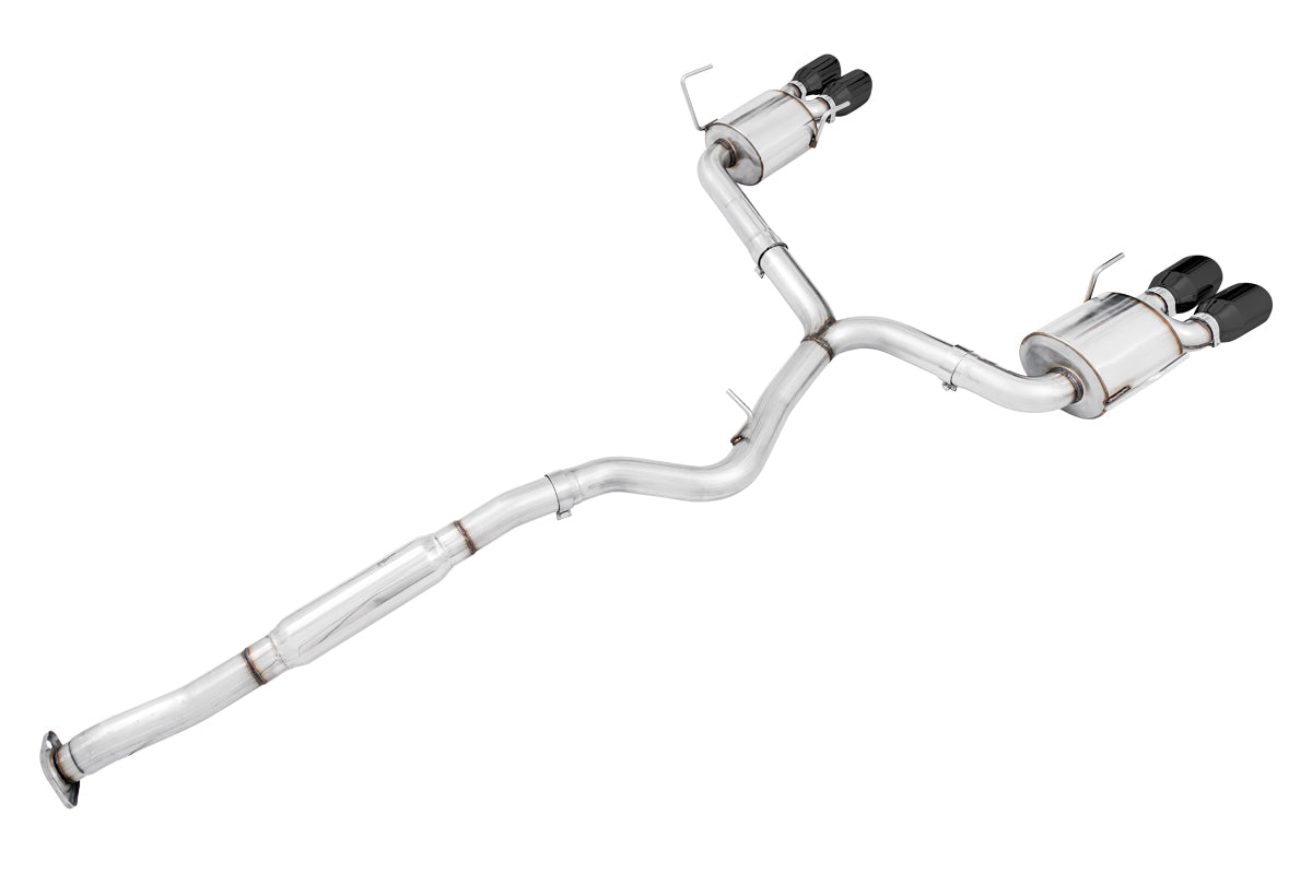 AWE3015-43102 AWE Touring Edition Exhaust Diamond Black Quad Tips (102mm) - 2015+ WRX,