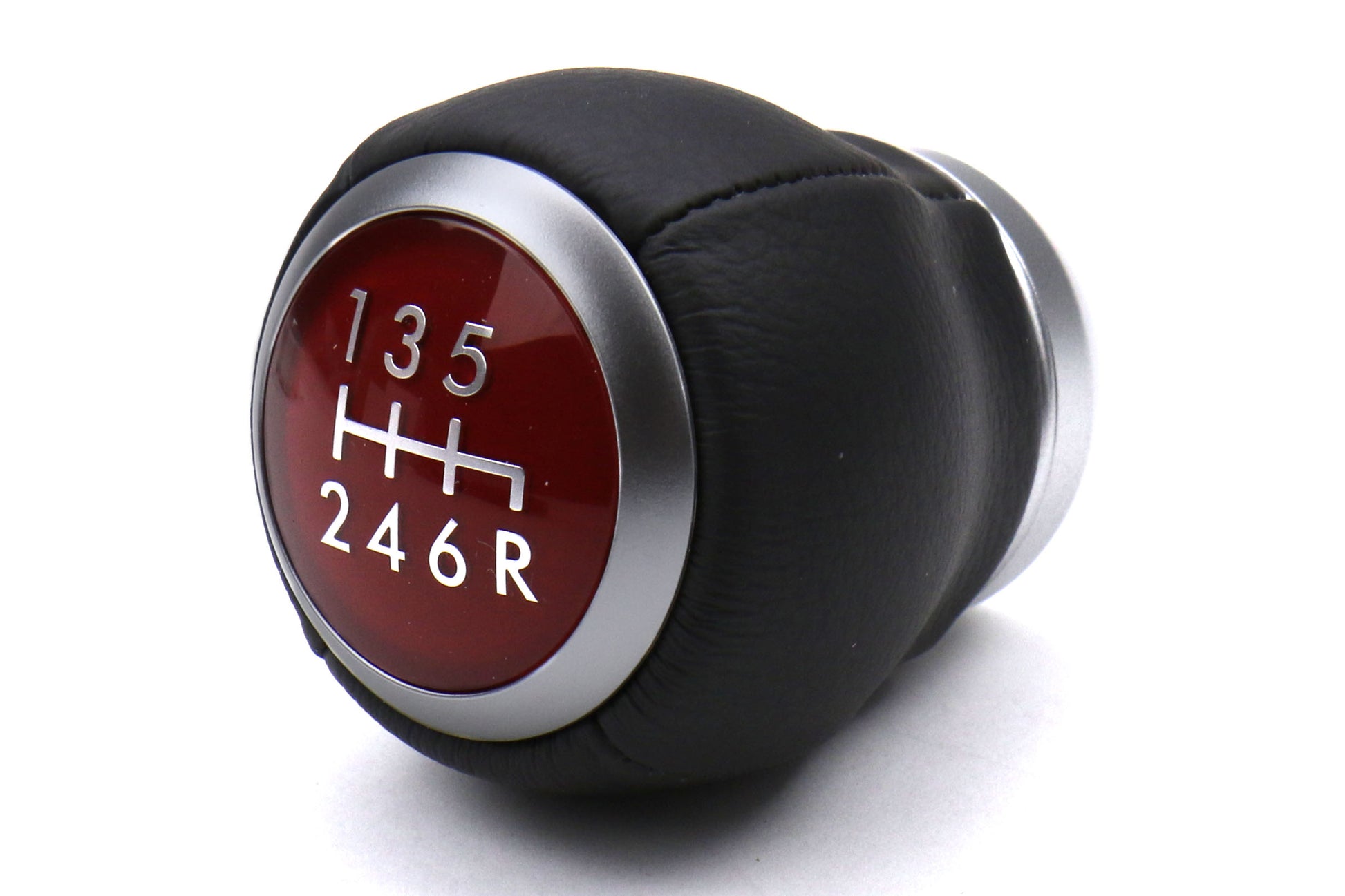 SUB35022VA010 Subaru OEM STI Leather Shift Knob Subaru 6MT Models,