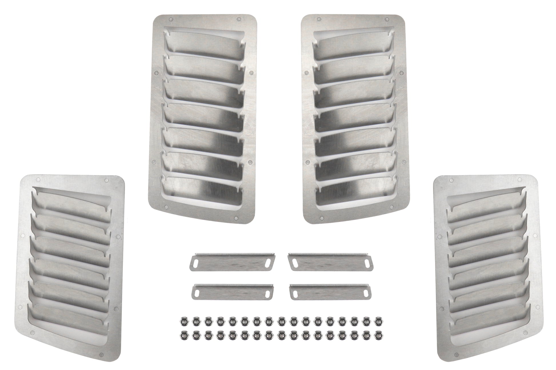 VERA0065A-BARE Velox Slanted Hood Louver (Vents) Kit - 2013+ FT86-Raw,