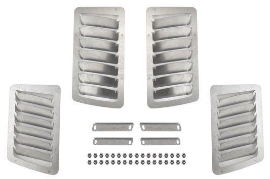 VERA0065A-BARE Velox Slanted Hood Louver (Vents) Kit - 2013+ FT86-Raw,