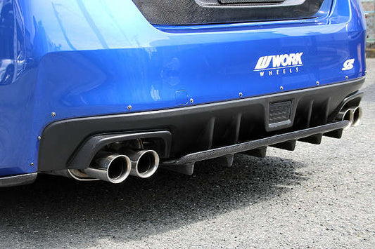 CRGBCSI15-CS9735RUPC-FRP Chargespeed Unpainted Rear Diffuser - 2015+ WRX / 2015+ STI,