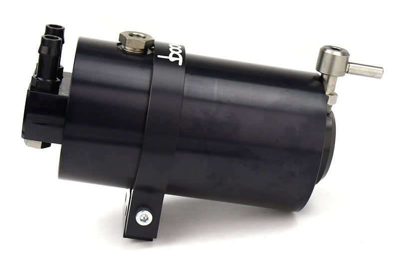 BBA031-00-026B Boomba Racing Stage 2 Oil Catch Can Kit (PCV) - 2015+ WRX-Black,
