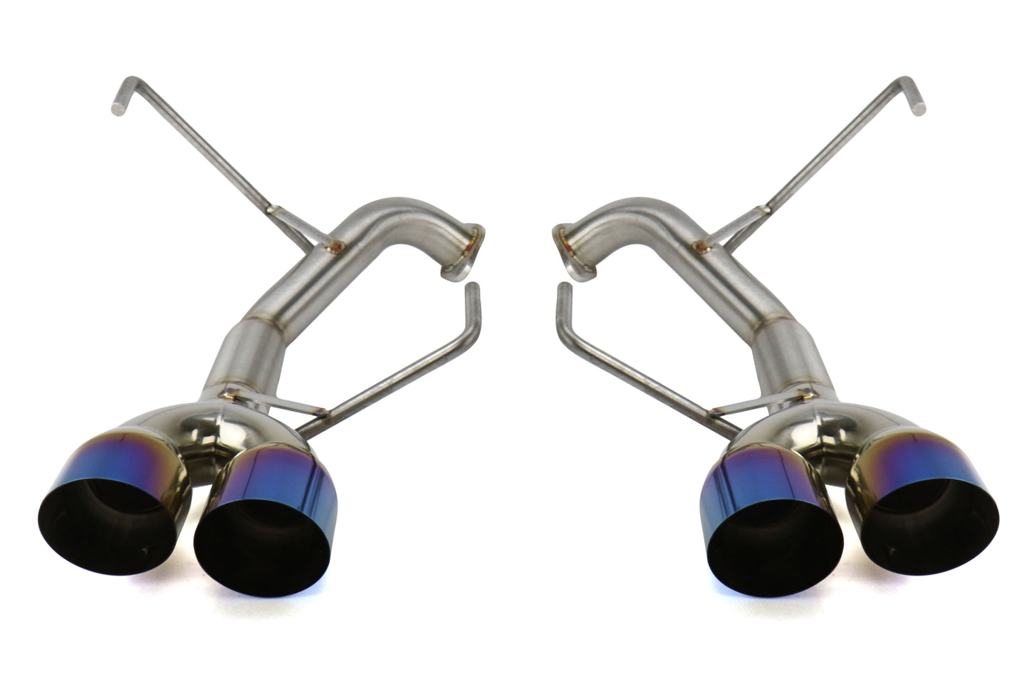 NAMRSPD071 15-20 WRX & STI Nameless Muffler Delete Axle-Back Kit,