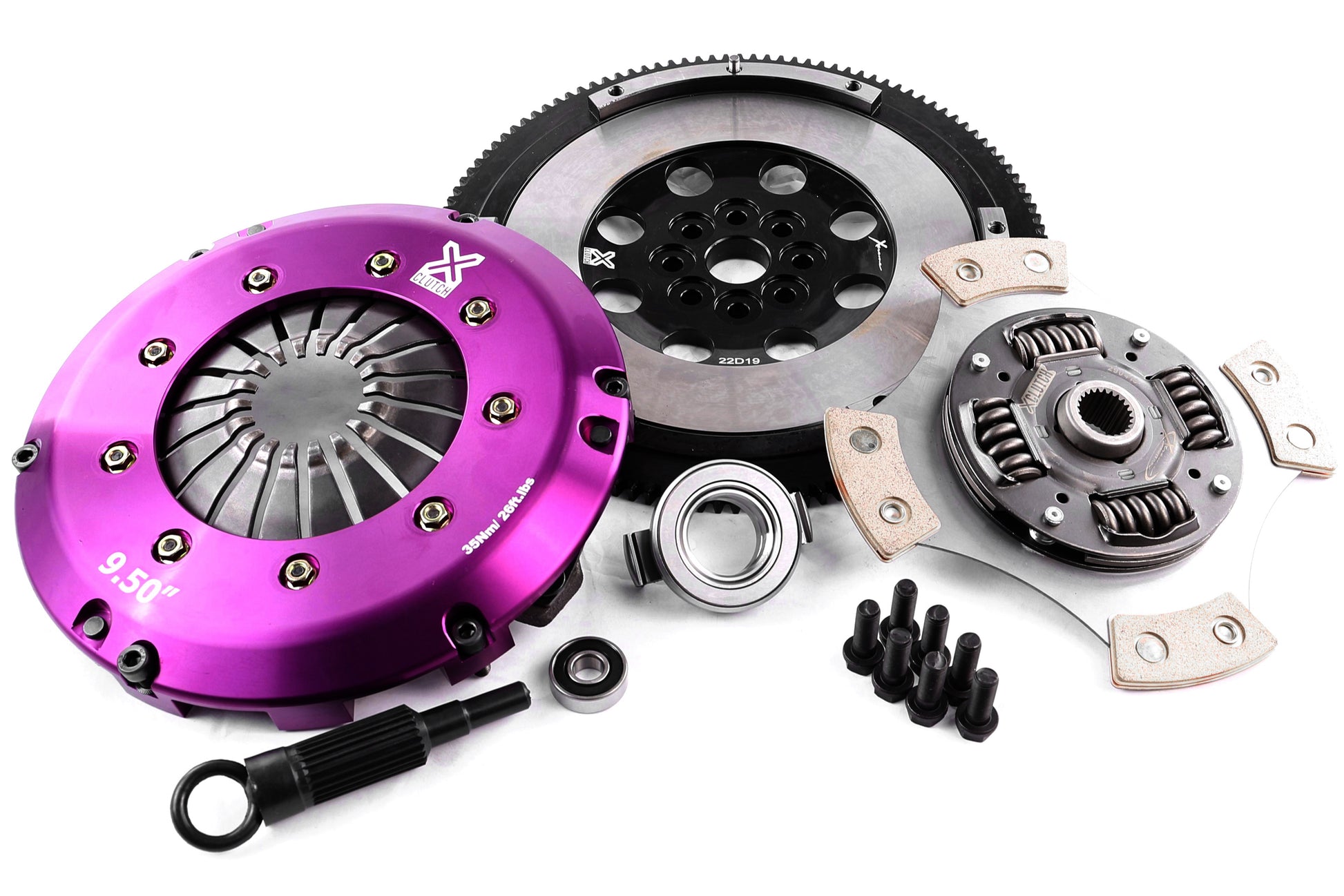 XCLXKSU24590-1R XClutch Ceramic Race Disc Clutch Kit - 2013+ FR-S / BRZ / 86,
