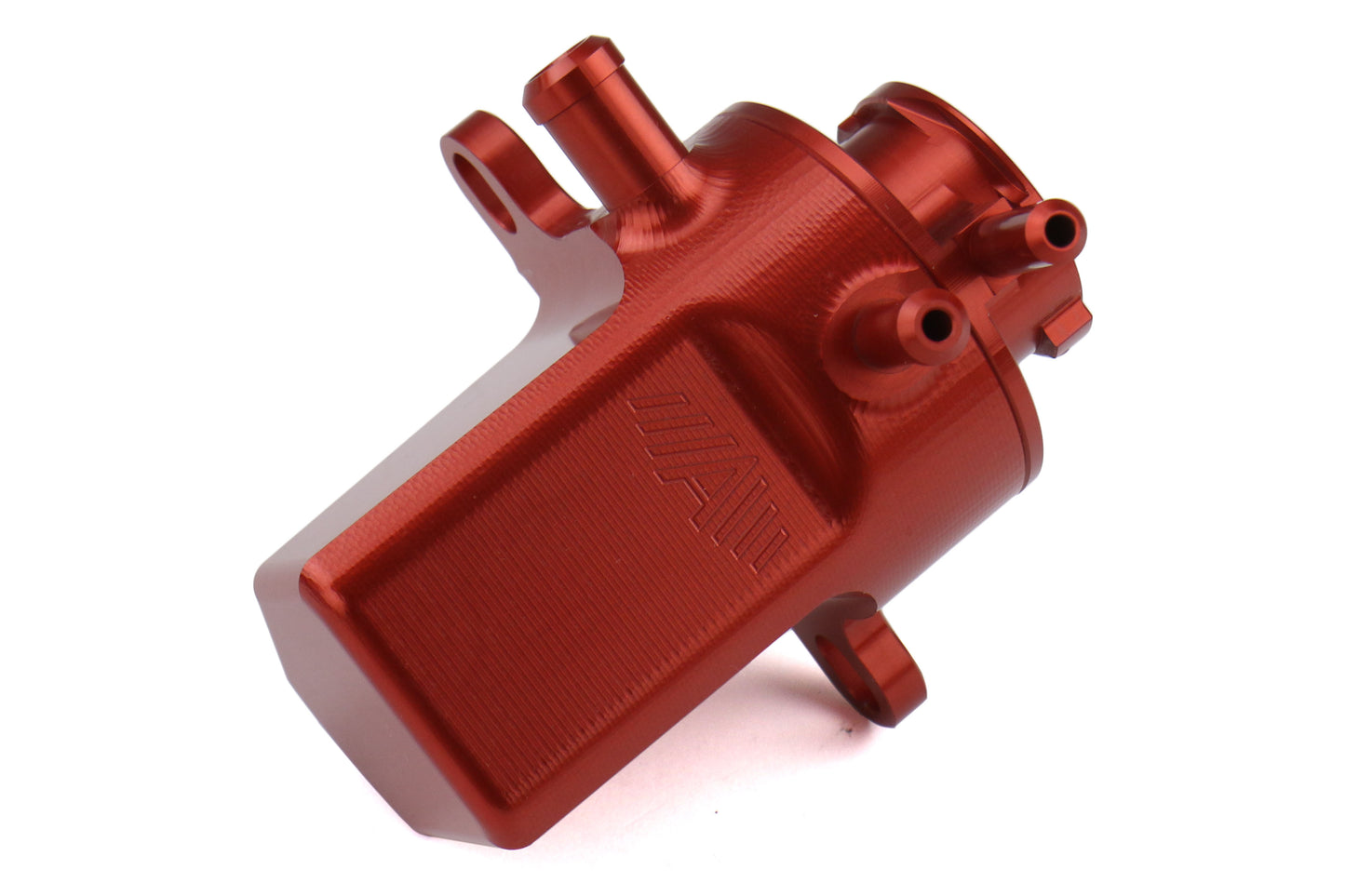ALUALM-COOL-EXP-RED Aluminati Coolant Expansion Tank Red - 2002-2007 Subaru WRX / 2004+ Subaru STI,