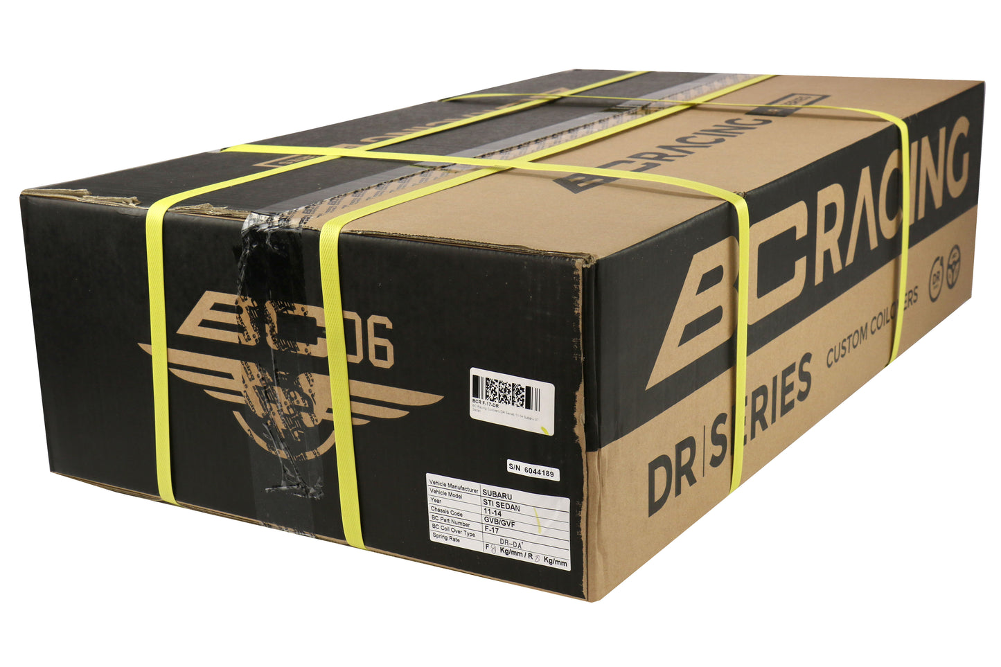 BCRF-17-DS BC Racing DS Series Coilovers - 2011-2014 Subaru STI,