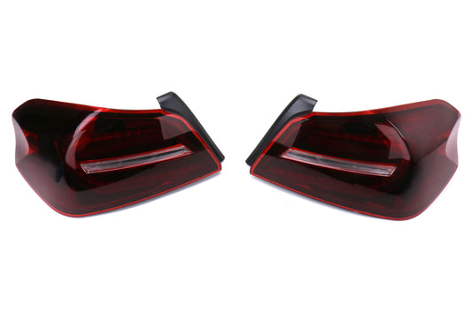 SBS15WRX.JDMTL.3 SubiSpeed JDM Style Sequential Tail Lights Smoked Red - Subaru WRX / STI 2015-2021 | 15WRX.JDMTL.3,