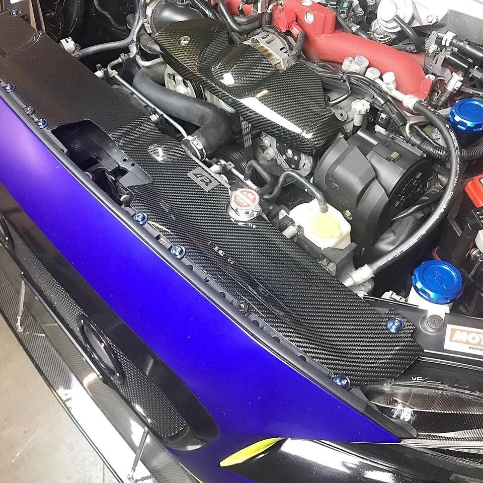 APPCF-815002 APR Carbon Fiber Radiator Cooling Plate - 2015+ WRX / STI,