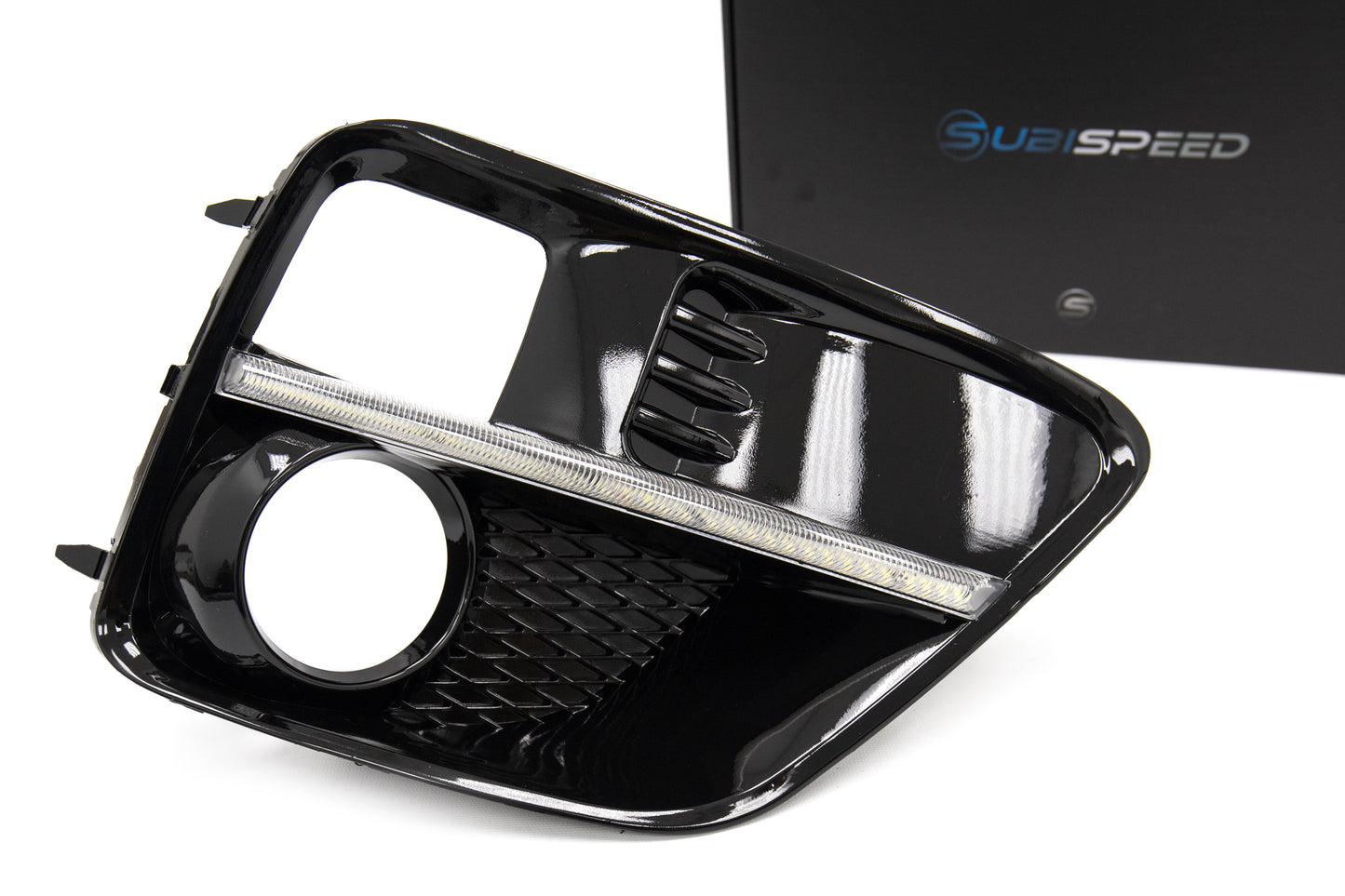 SBSGCS-15WRX-S4DRL SubiSpeed JDM WRX S4 Style DRL Fog Light Bezels - 15-17 WRX / 15-17 STI,
