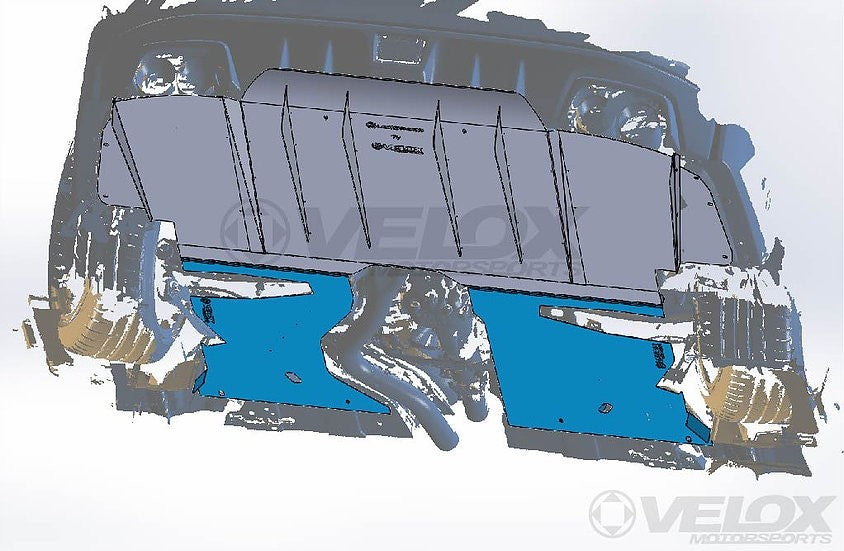 VERA0026A Verus Rear Suspension Covers - 2015+ WRX / 2015+ STI,