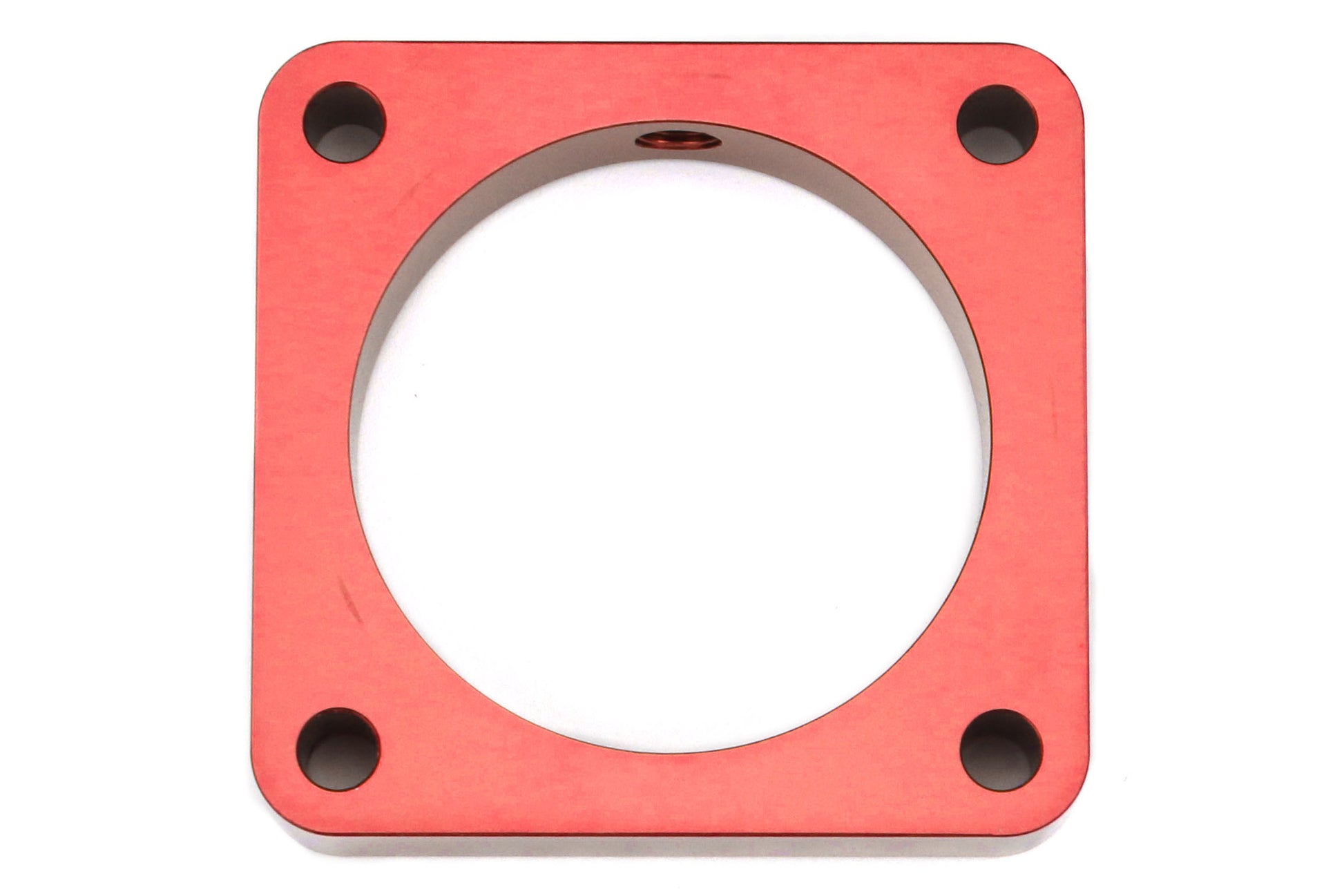 TQSTS-TBS-023R Torque Solutions Throttle Body Spacer (Silver or Red) - 2013+ BRZ-Red,