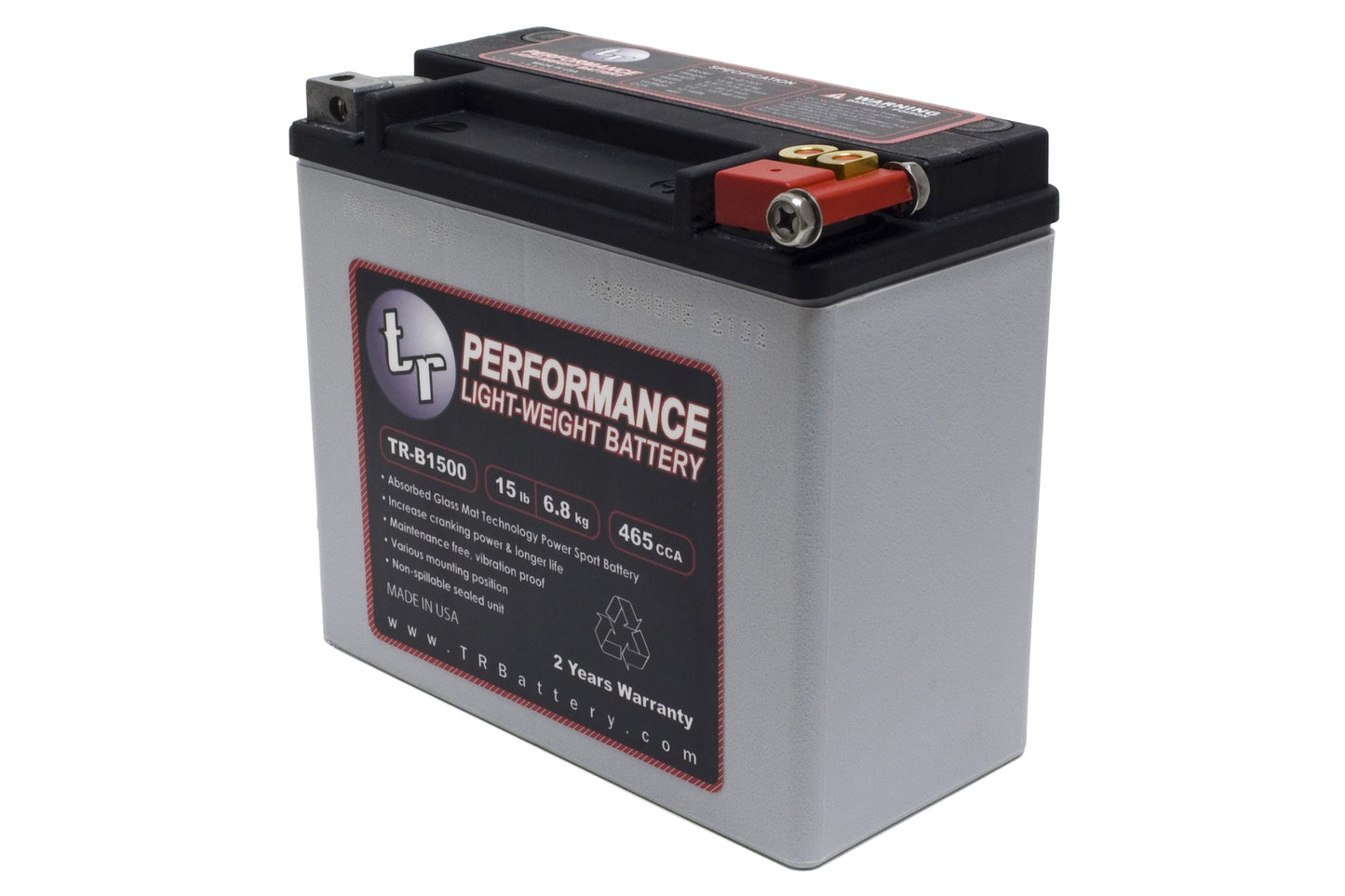 TMRTR-B1500 Tomioka Racing B1500 Lightweight Battery - Universal,