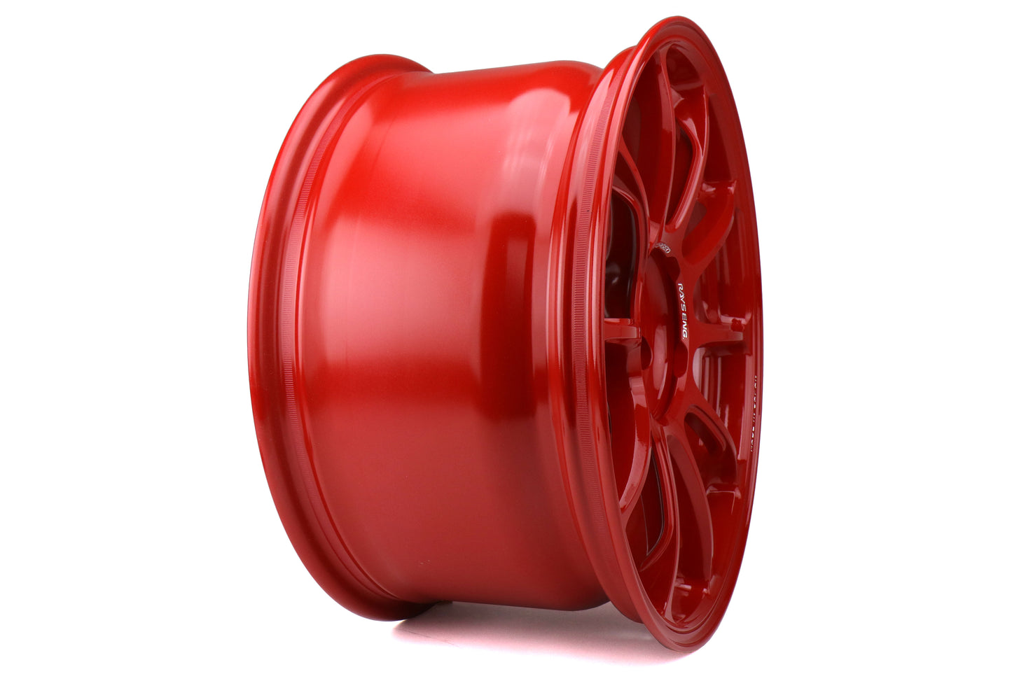 VLKWKZX43DHR Volk ZE40 Hyper Red 18x9.5 +43 Face 2 - 2013+ FT86x4,