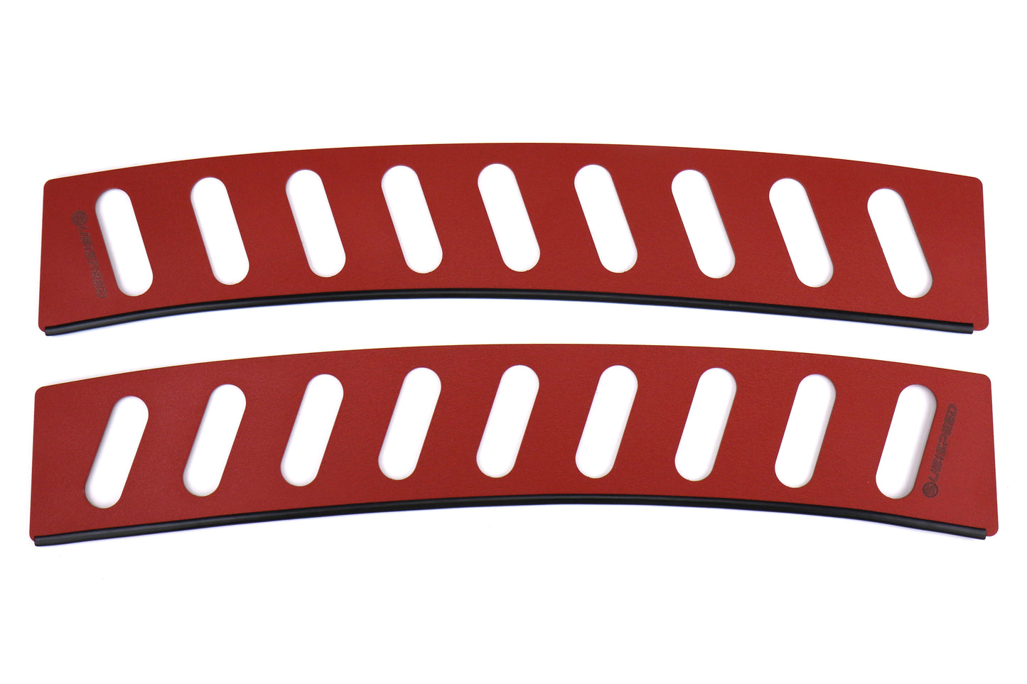 SBSSS-15RLOUVER-RD Subispeed Rear Window Louvers - 2015+ WRX / STI-Red,