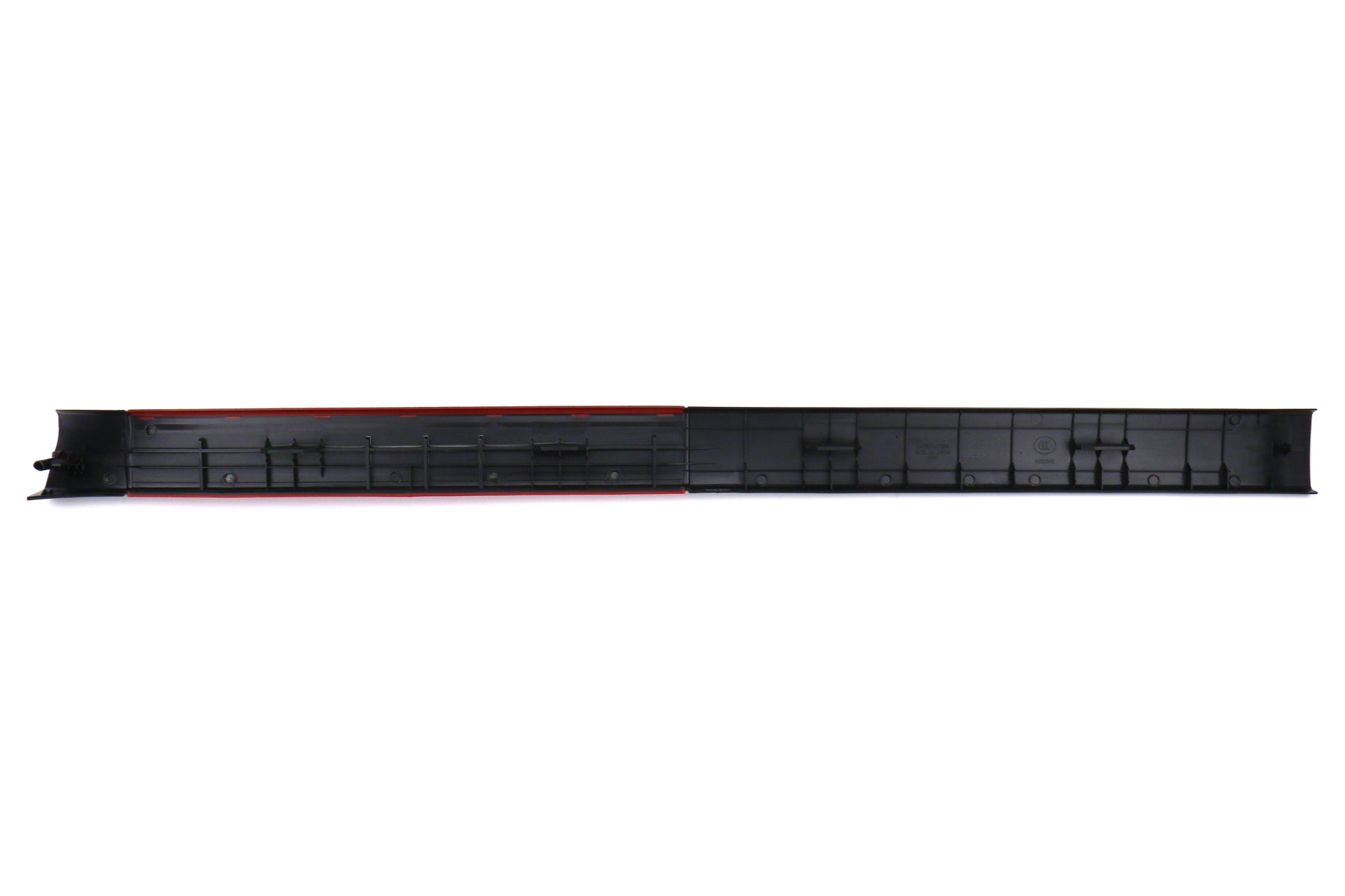 TOYSU003-03247 Toyota JDM Passenger Door Sill Guard Black / Red -  2013 -2021 BRZ / FR-S / 86,