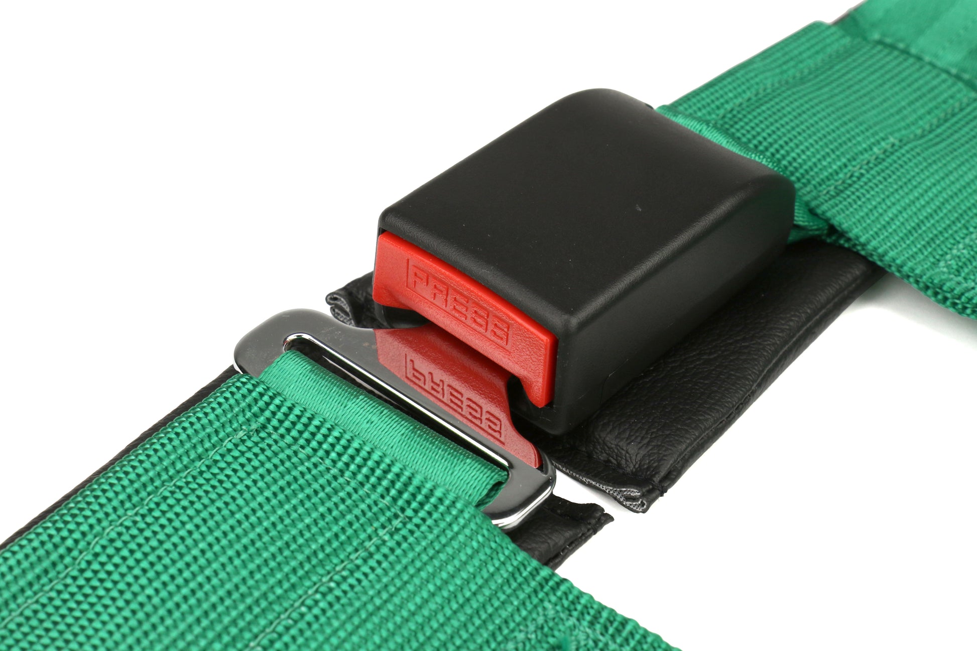 TAK70003-H2 Takata 4 point Street Belt 3" w/ ASM (Green) - Universal,