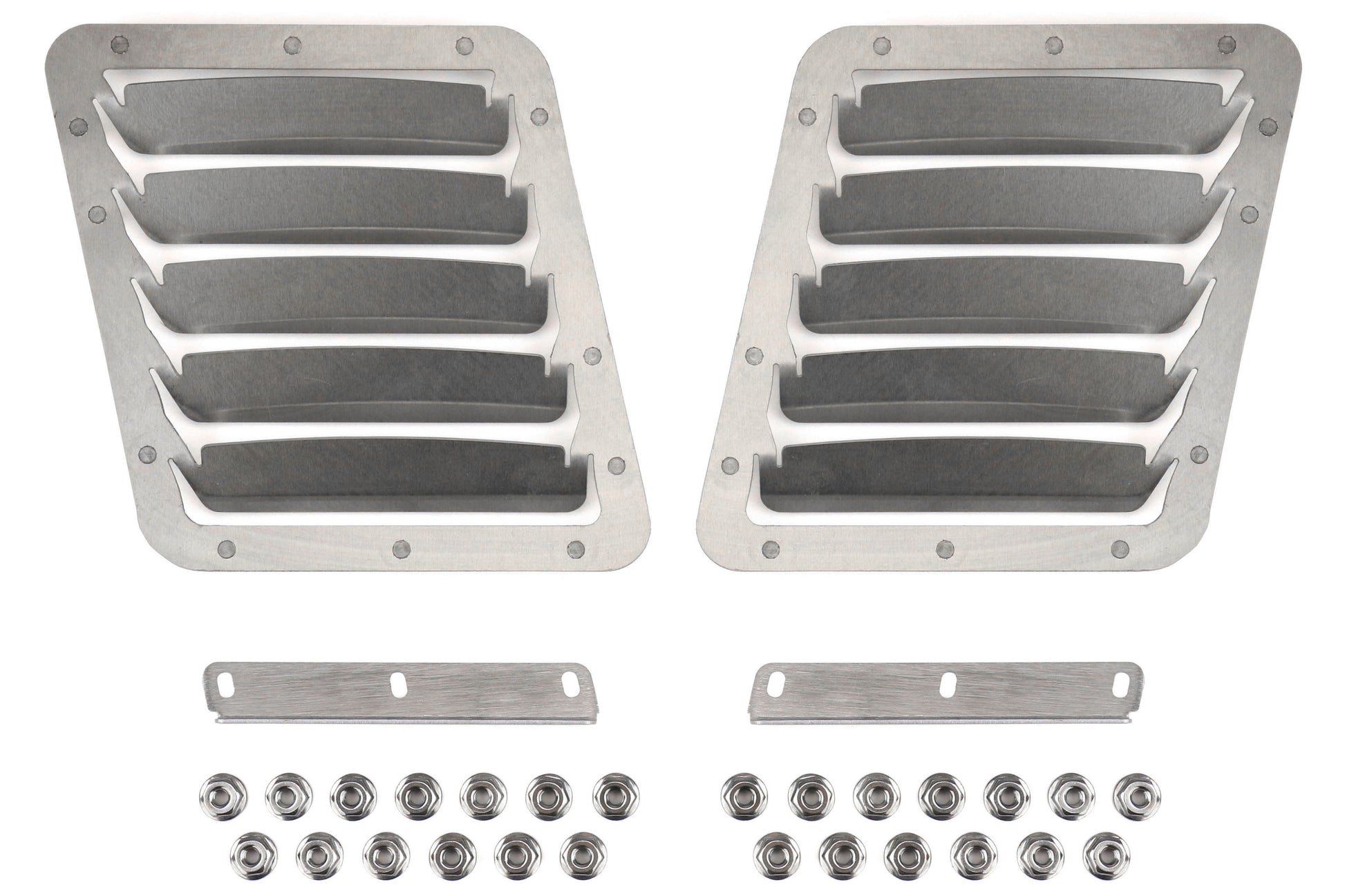VERA0053A-BARE Velox Hood Louver (Vents) Kit - 2015+ WRX / STI-Unpainted,