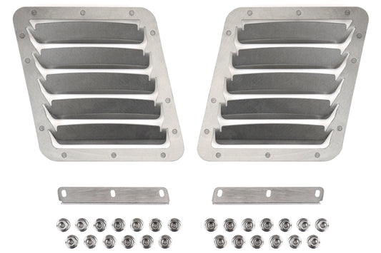 VERA0053A-BARE Velox Hood Louver (Vents) Kit - 2015+ WRX / STI-Unpainted,
