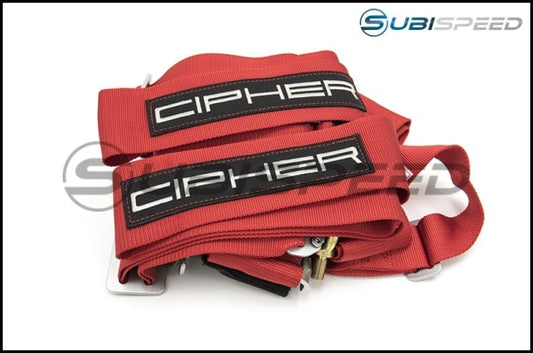 CIPCPA4005BK Cipher 3" SFI 16.1 Approved 5 Point Camlock Racing Harness (Black) - 2013+ FT86,