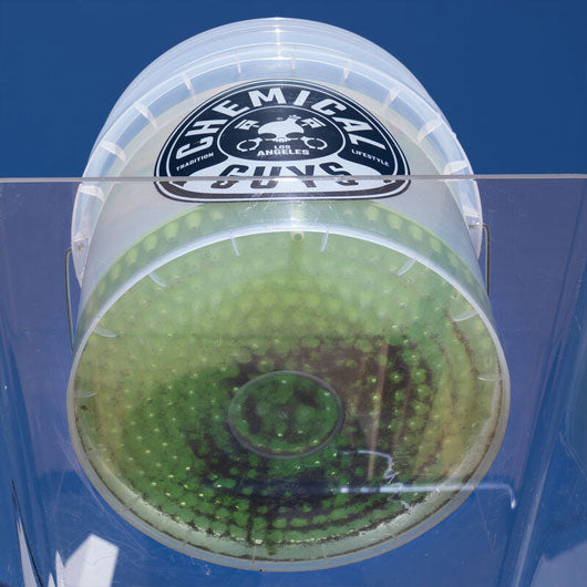 CHEACC106 Chemical Guys Heavy Duty Ultra Clear Detailing Bucket 4.5 Gal,