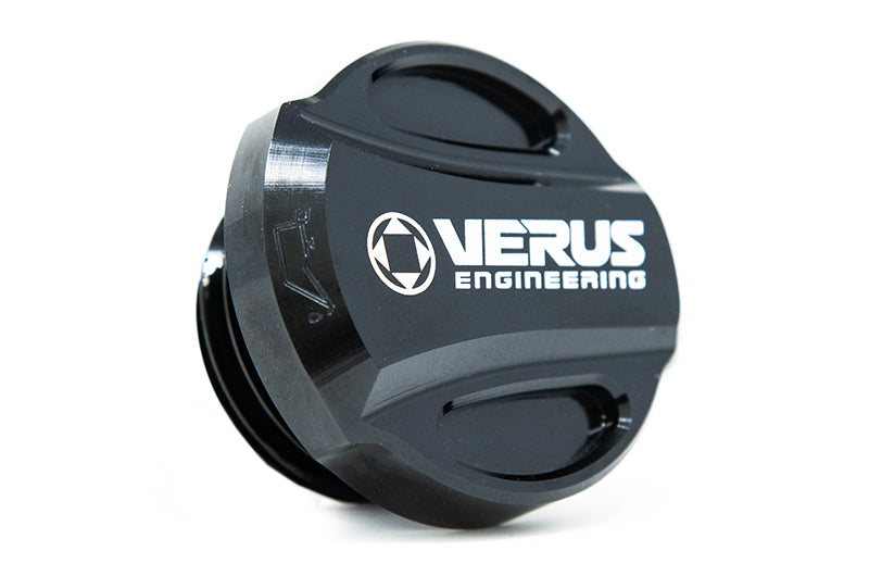 Verus EngineeringRLA Oil Cap, Anodized Black - 2012-2024 Subaru WRX / 2013-2021 STI / 2013-2024 Toyota GR86 / Subaru BRZ / Scion FRS / 2014-2024 Forester / 2020-2024 Crosstrek / 2015-2024 Impreza