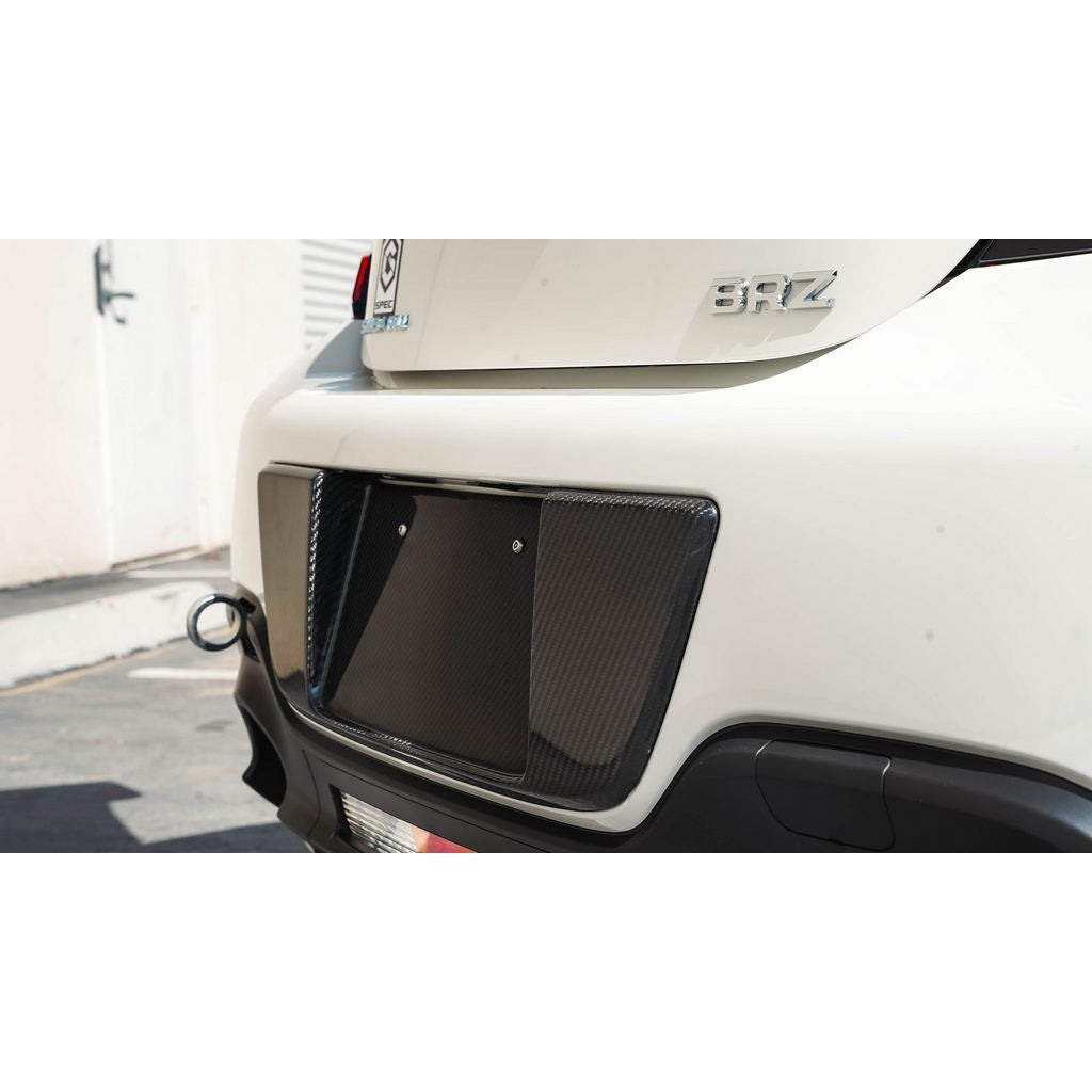 APPCBX-GRBRZLIC APR Performance Carbon Fiber License Plate Backing - 2022+ Subaru BRZ / 2022+ Toyota GR86,