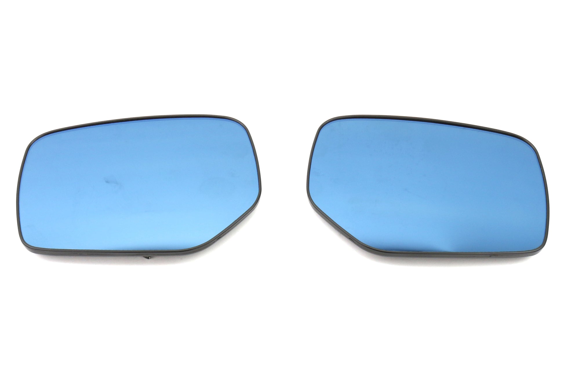 OLMMRL-WRX14-LPBH OLM Wide Angle Convex Mirrors with Turn Signals and Defrosters (Blue) - 2015+ WRX / 2015+ STI / 15-17 Crosstrek,