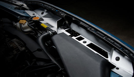 CMPSFS151-WT Compressive Tuning Smart Flow Shroud White - 2015+ Subaru WRX / STI,