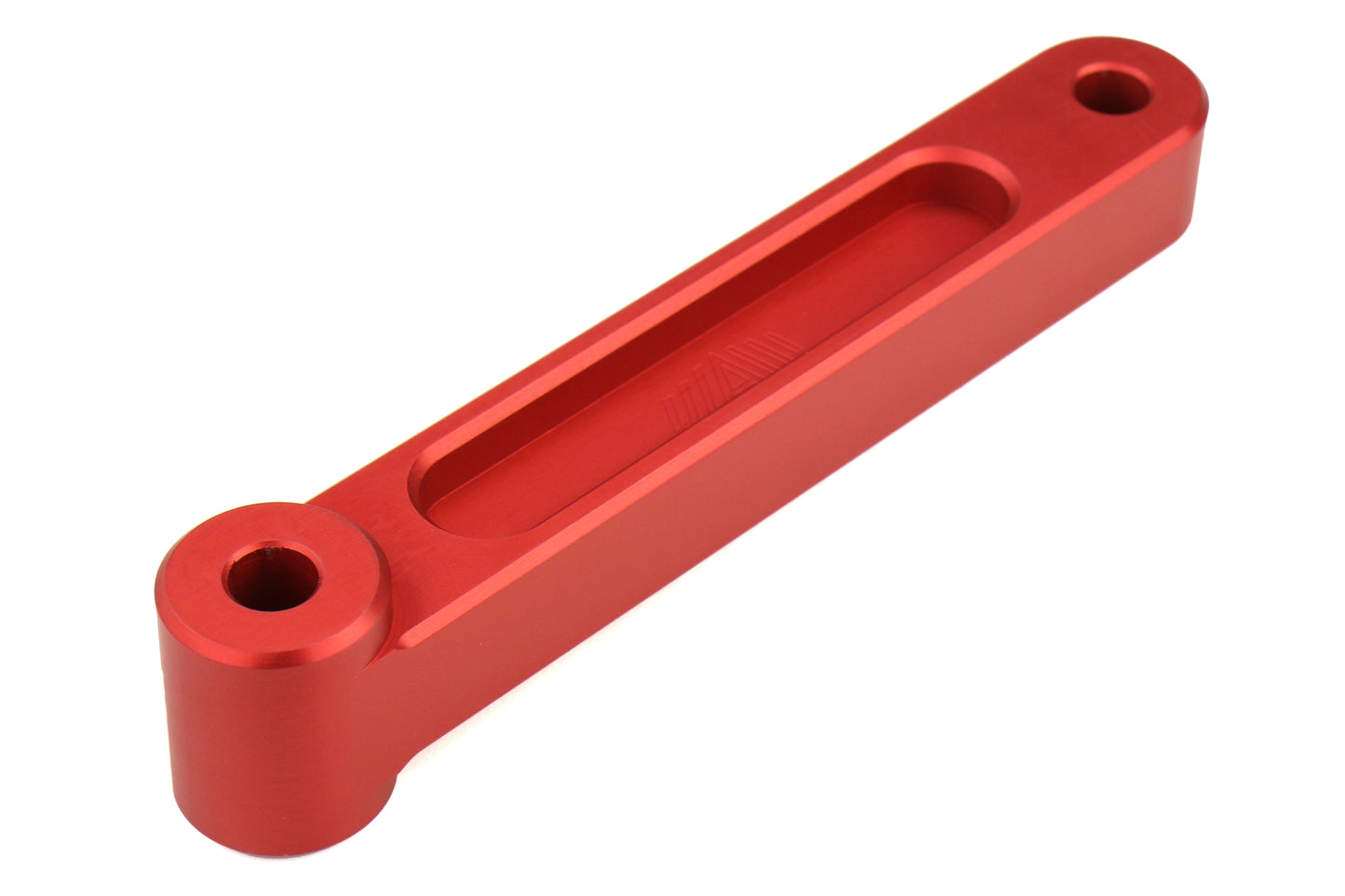 ALUALM-PIT-STOP-R Aluminati Solid Billet Pitch Stop Mount - 2015+ WRX / 2015+ STI / 2014+ Forester-Red,